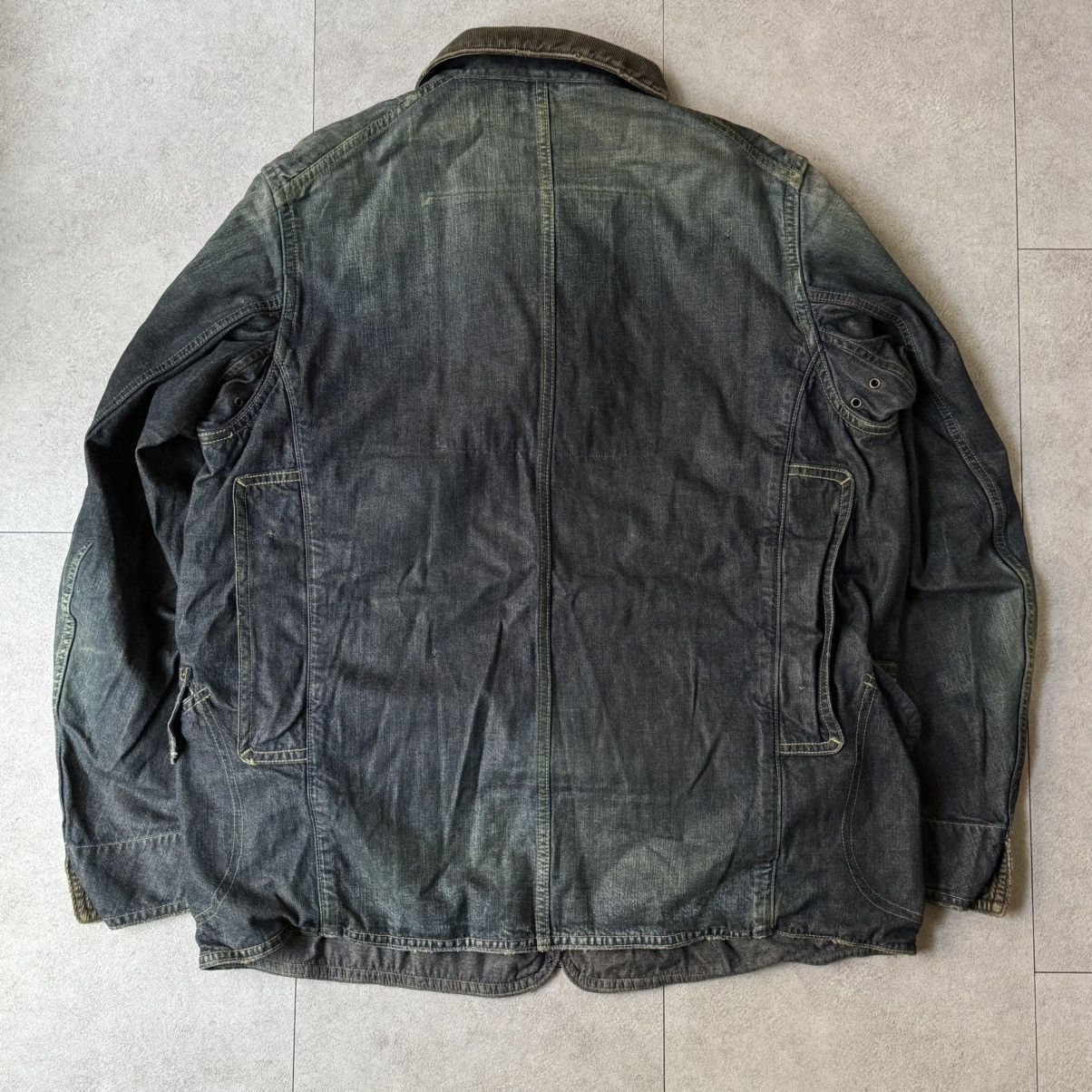 Kapital × Kapital Kountry Kapital Kountry Hunting Field Gun Club Denim Coverall Jacket Size US XL / EU 56 / 4 - 2 Thumbnail