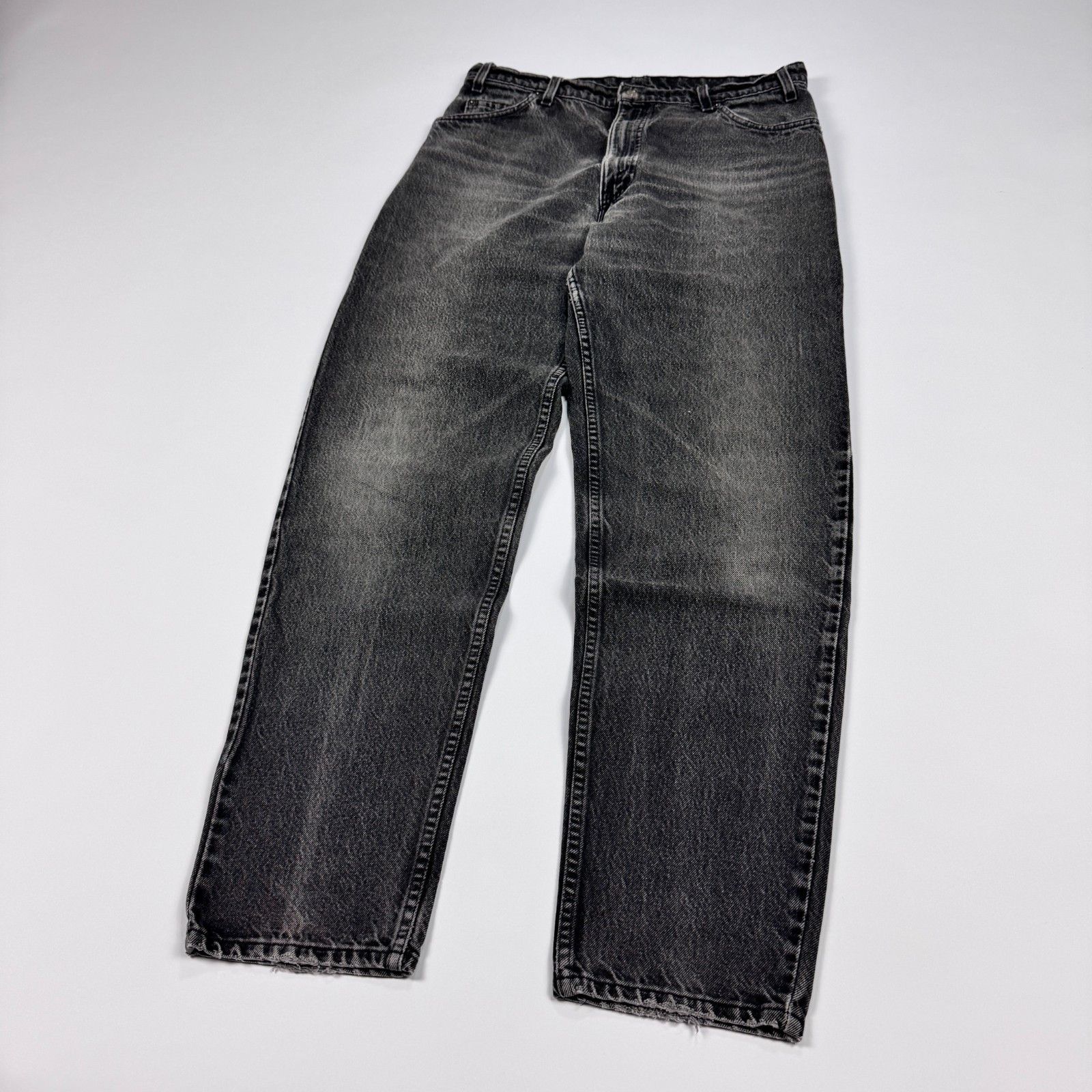 Levi's Vtg Levi's 550 Orange Tab USA Faded Black Jeans 36 Size US 36 / EU 52 - 1 Thumbnail