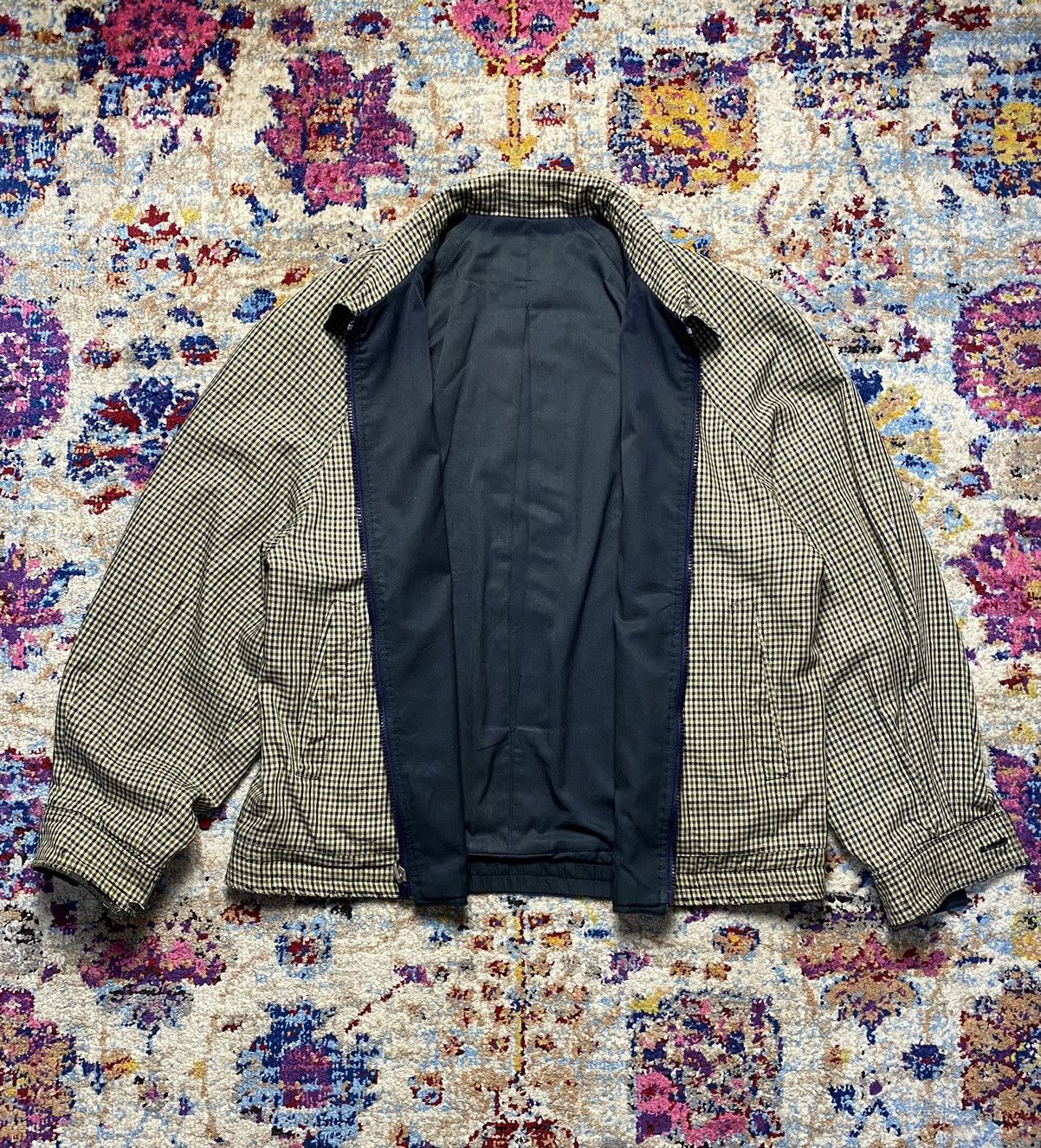 Aquascutum × Vintage 1980s Aquascutum 1st Early model Brackenbury Blouson Coat Size US L / EU 52-54 / 3 - 12 Thumbnail