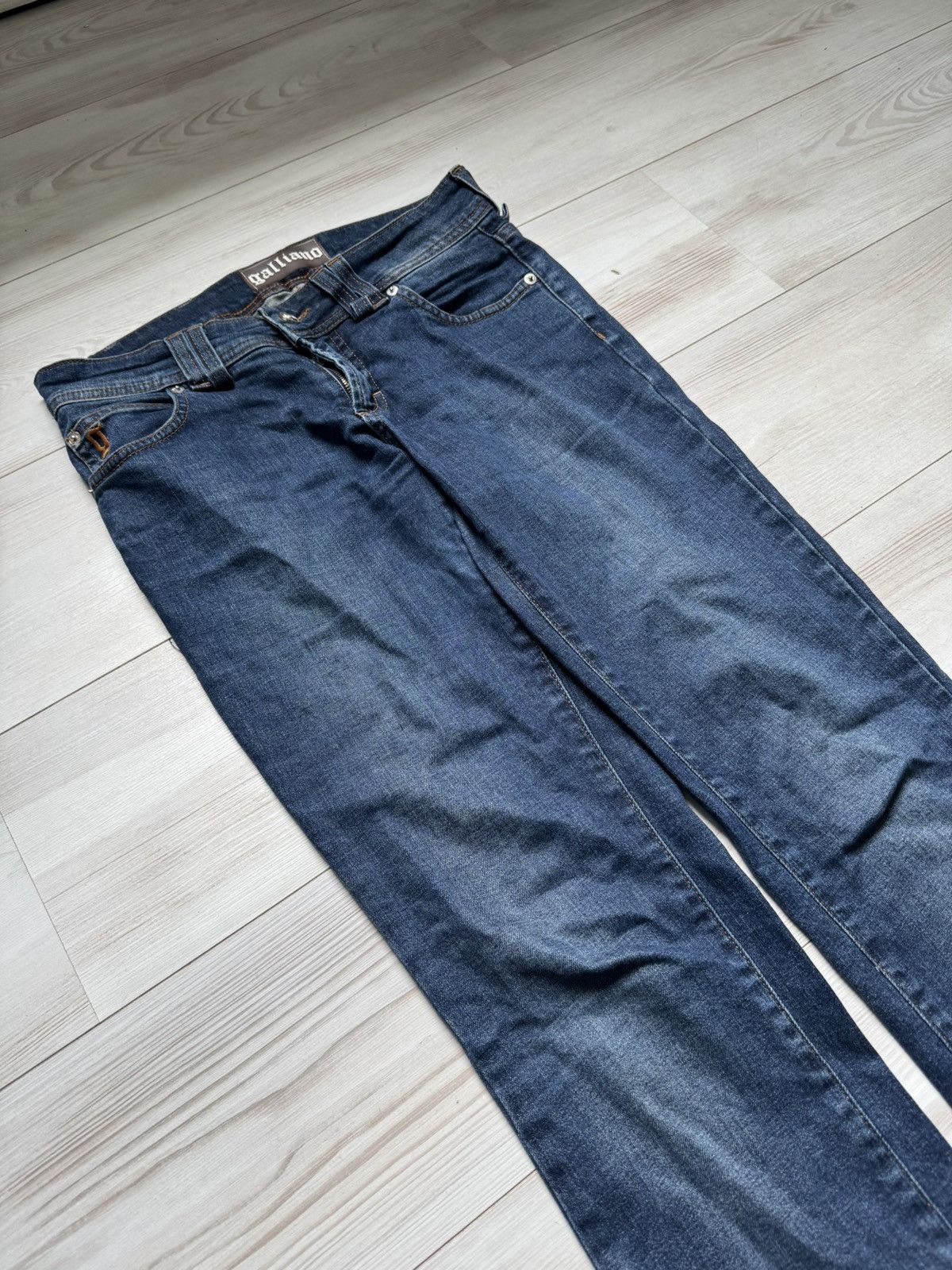 John Galliano John Galliano slim Jeans Italy Hedi slimane style Size US 29 - 1 Thumbnail