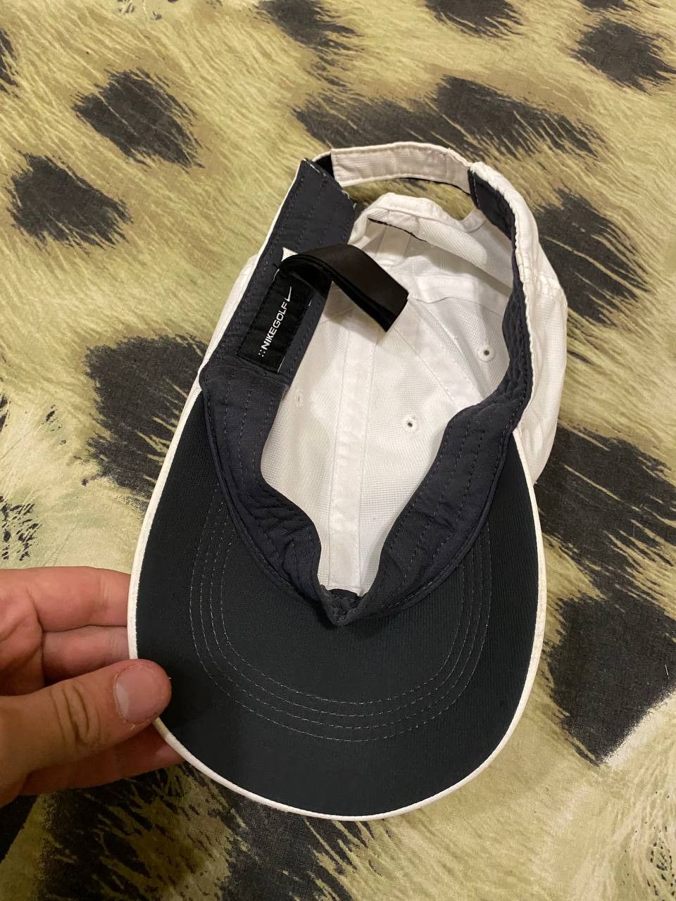 Nike × Vintage Nike Vintage 90s Swoosh Logo Hat Cap Snapback Rare Hype Size ONE SIZE - 11 Thumbnail
