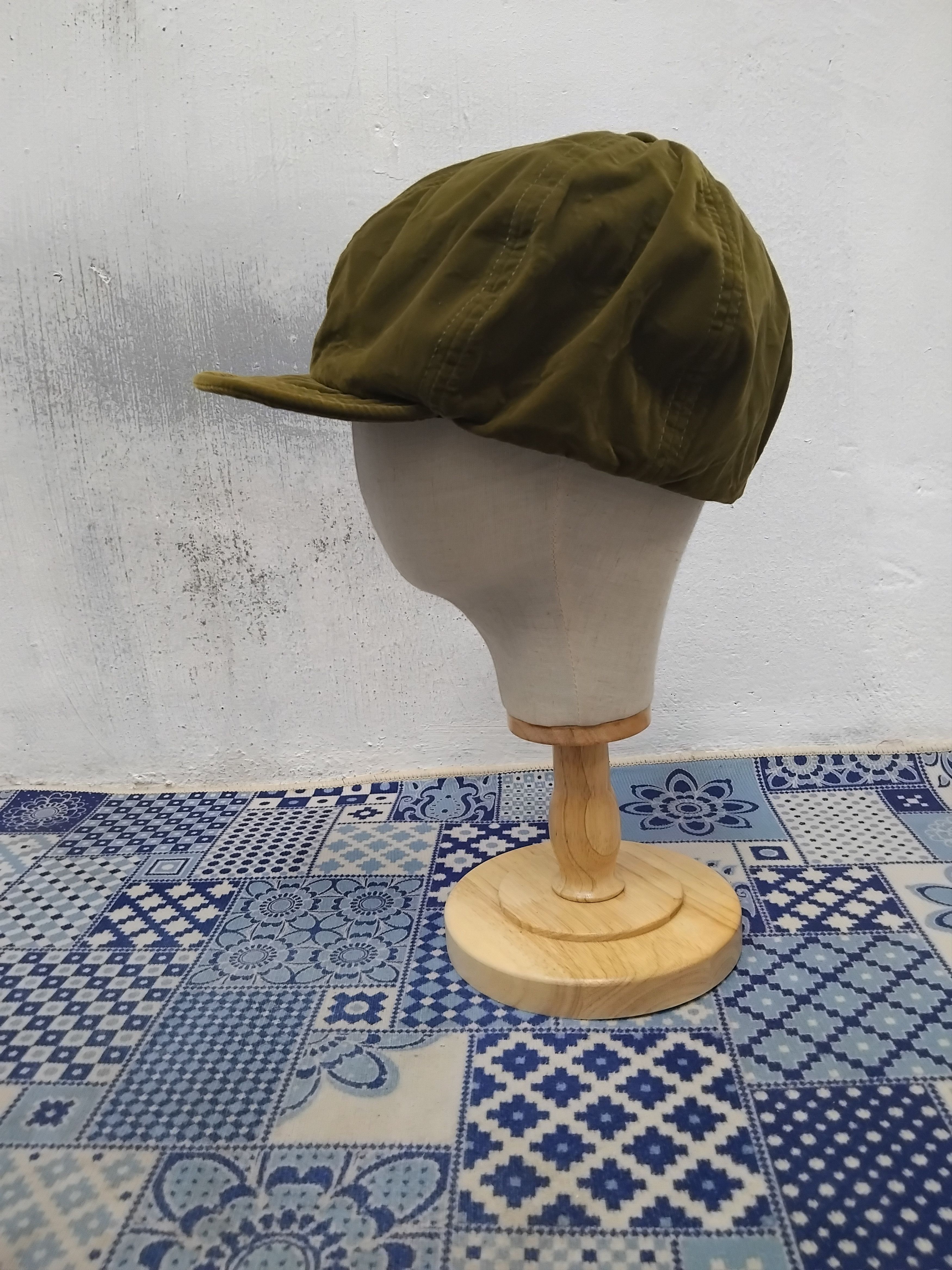 Japanese Brand Inspired velvet Japanese style cap Size ONE SIZE - 4 Thumbnail
