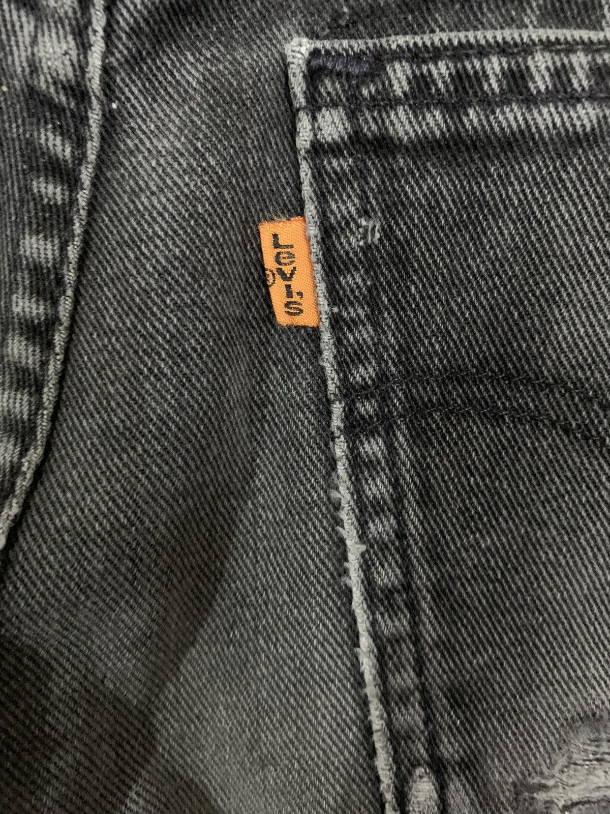 Levi's Vintage 80s Levis 506 Orang Tab Faded Loose Distressed Jeans Size US 31 - 12 Thumbnail