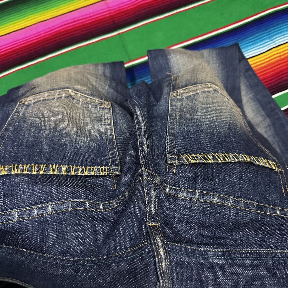 Kapital 💥Distress Denim💥 Japanesebrand Midas Crazy Design💥 Size US 32 / EU 48 - 9 Thumbnail