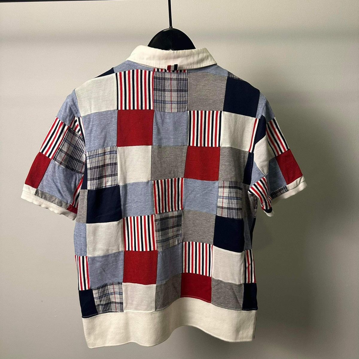 Designer × Thom Browne THOM BROWNE POLO SHIRT Size US L / EU 52-54 / 3 - 2 Thumbnail
