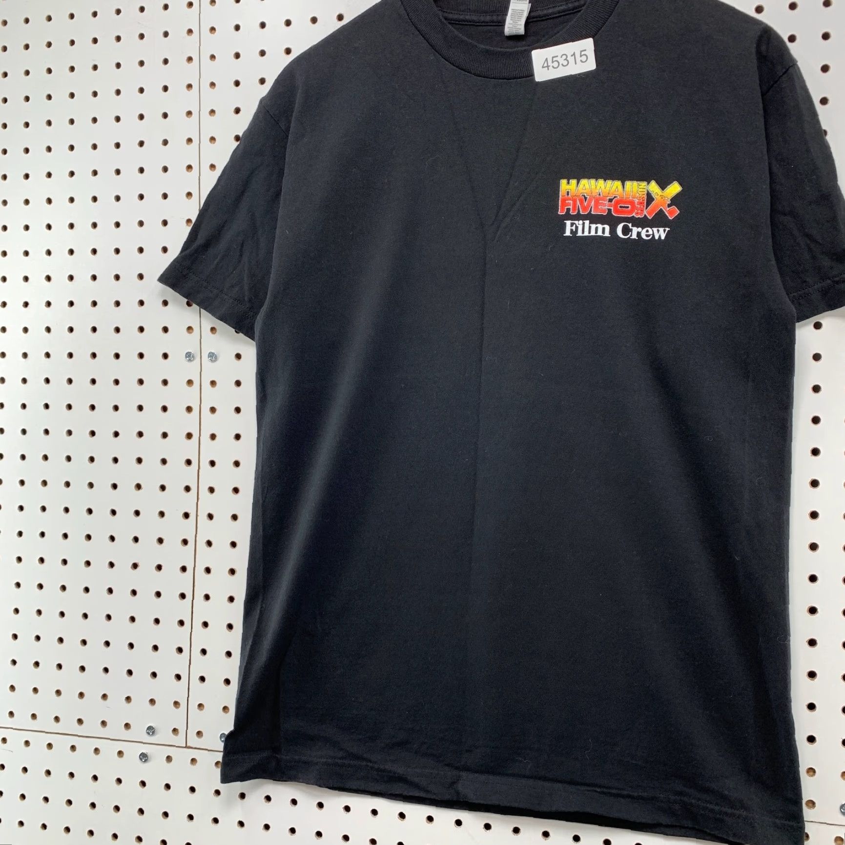 Gildan VINTAGE Hawaii Five O Film Crew Shirt Mens Medium Black Season 10 TV Show Promo Size US M / EU 48-50 / 2 - 4 Thumbnail