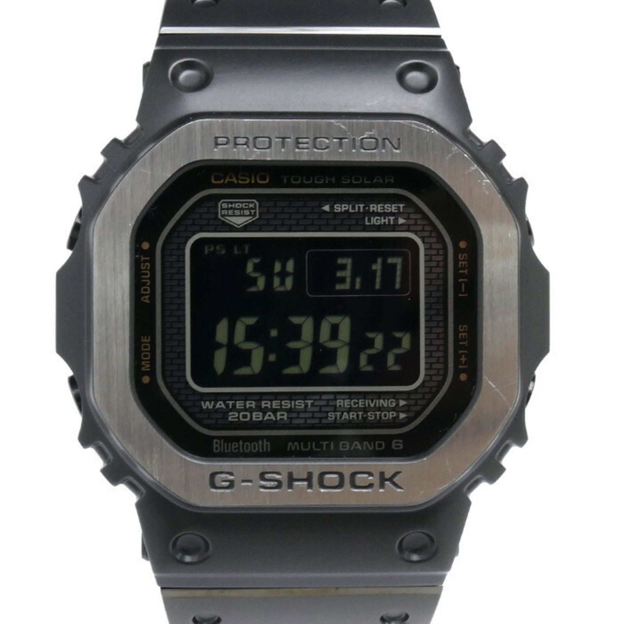 image of Casio G-Shock Full Metal Radio Watch Solar Gmw-B5000Mb-1Jf Men's in Black