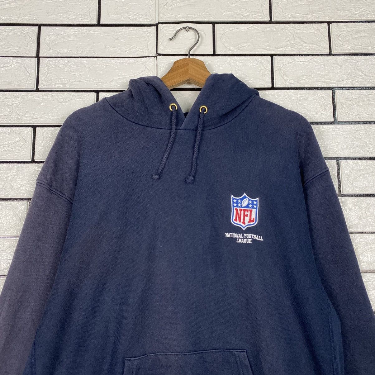 Japanese Brand Vintage Hoodie Pull Over NFL Team Big Logo Size US XL / EU 56 / 4 - 14 Thumbnail