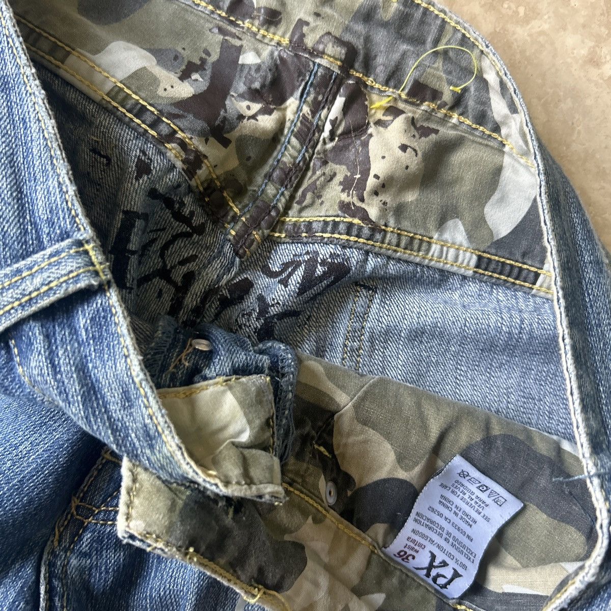 Other VINTAGE BOOTCUT JEANS Size US 36 / EU 52 - 3 Thumbnail