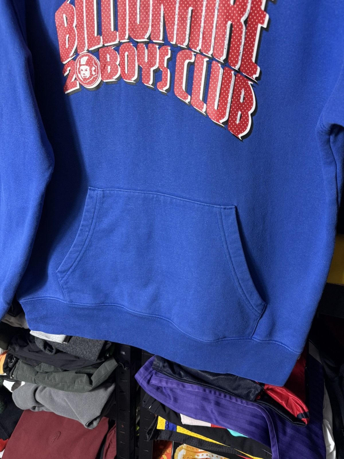 Billionaire Boys Club Billionaire Boys Club BBC Hoodie M Blue Graphic Pullover Size US M / EU 48-50 / 2 - 5 Thumbnail