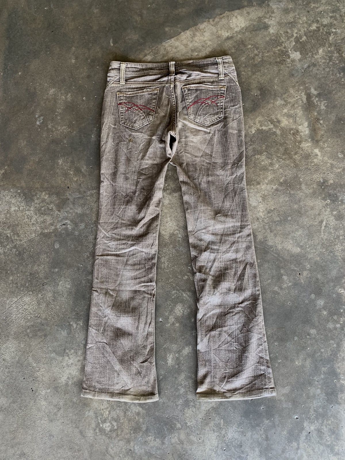 Japanese Brand BOOT CUT GEORGIA LOVE IFSIXWASNINE DENIM PANTS Size US 28 / EU 44 - 3 Thumbnail