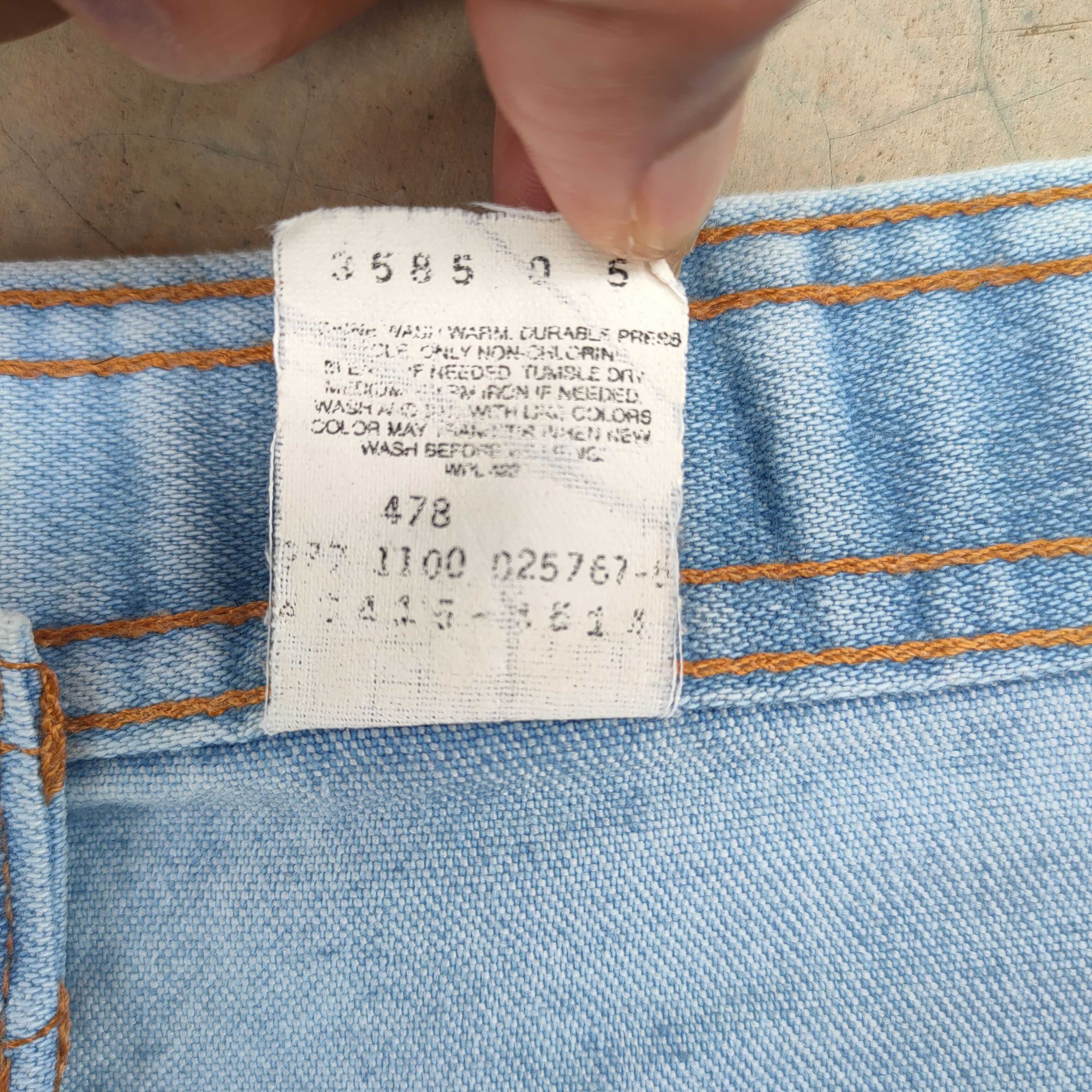 Jean × Levi's × Vintage VINTAGE LEVI'S FADED BLUE JEANS DENIM PANTS Size US 36 / EU 52 - 8 Thumbnail