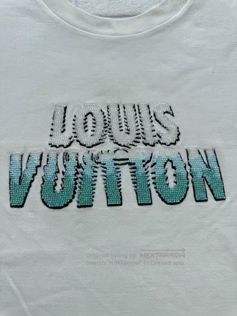 Louis Vuitton Louis Vuitton New Feidong beaded logo short sleeve Size US L / EU 52-54 / 3 - 4 Thumbnail