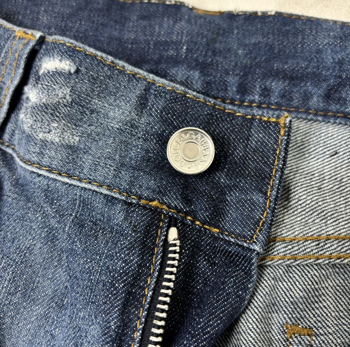 Dolce & Gabbana × If Six Was Nine × Le Grande Bleu (L.G.B.) Dolce & Gabbana Distressed Denim Jeans Size US 32 / EU 48 - 9 Thumbnail