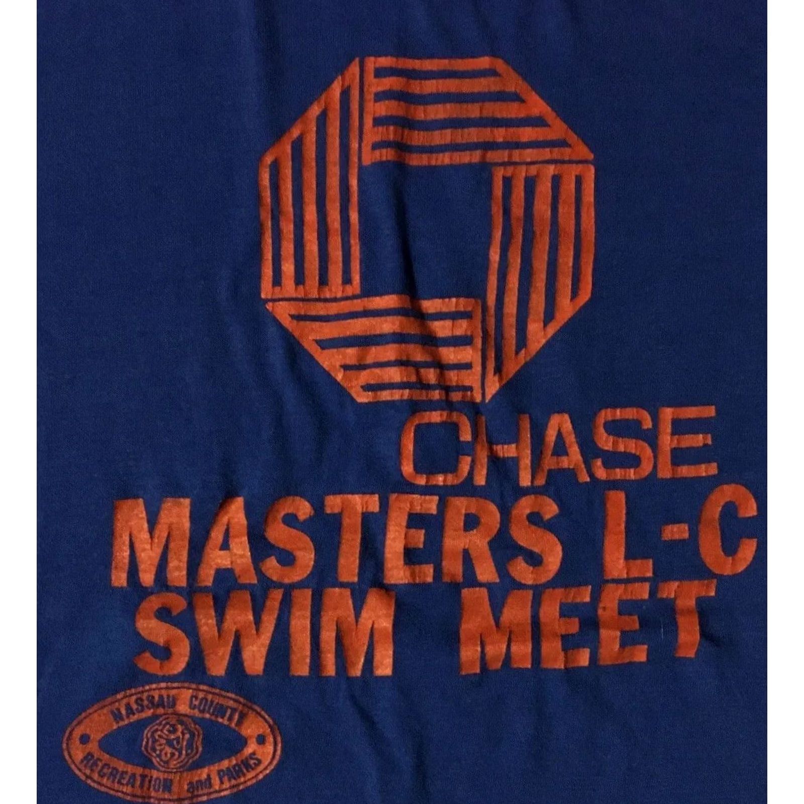 Vintage VINTAGE Chase Bank Masters Swim Meet Faded Shirt S USA Money Track PE Grunge 80s 90s Nike? Size US S / EU 44-46 / 1 - 2 Thumbnail