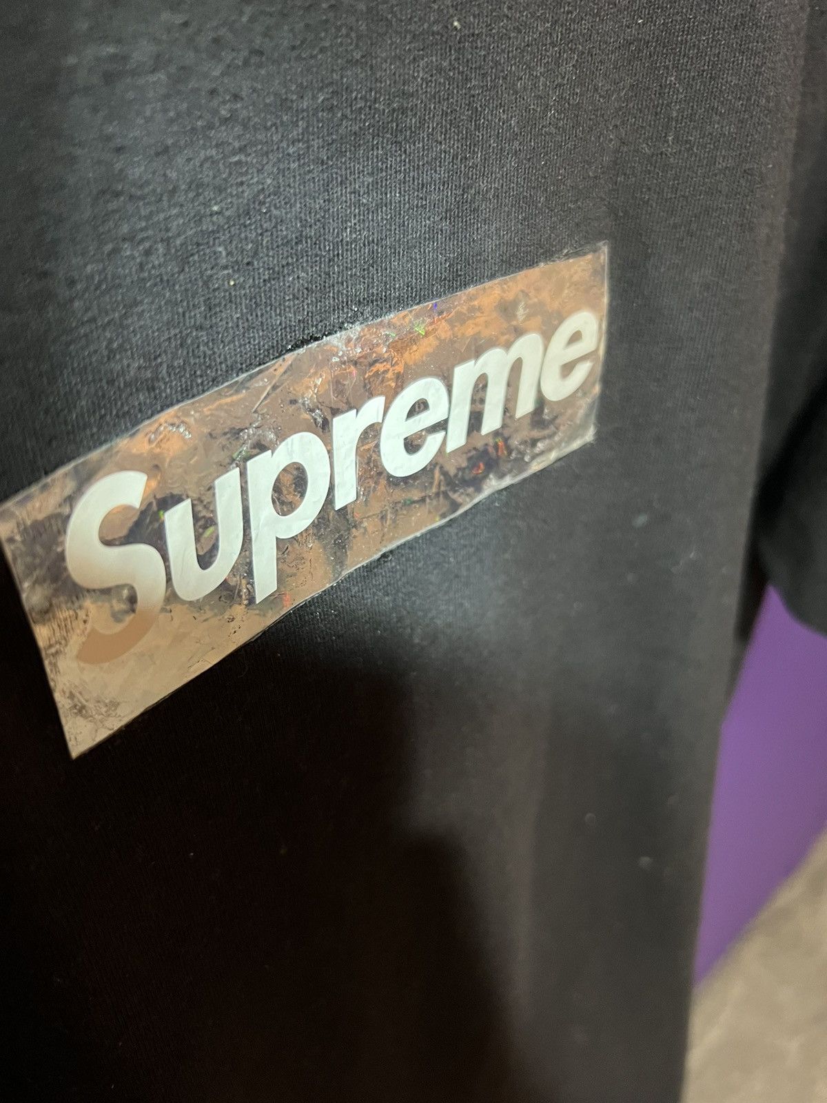 Supreme Supreme 2006 holographic box logo tee Size US M / EU 48-50 / 2 - 7 Thumbnail