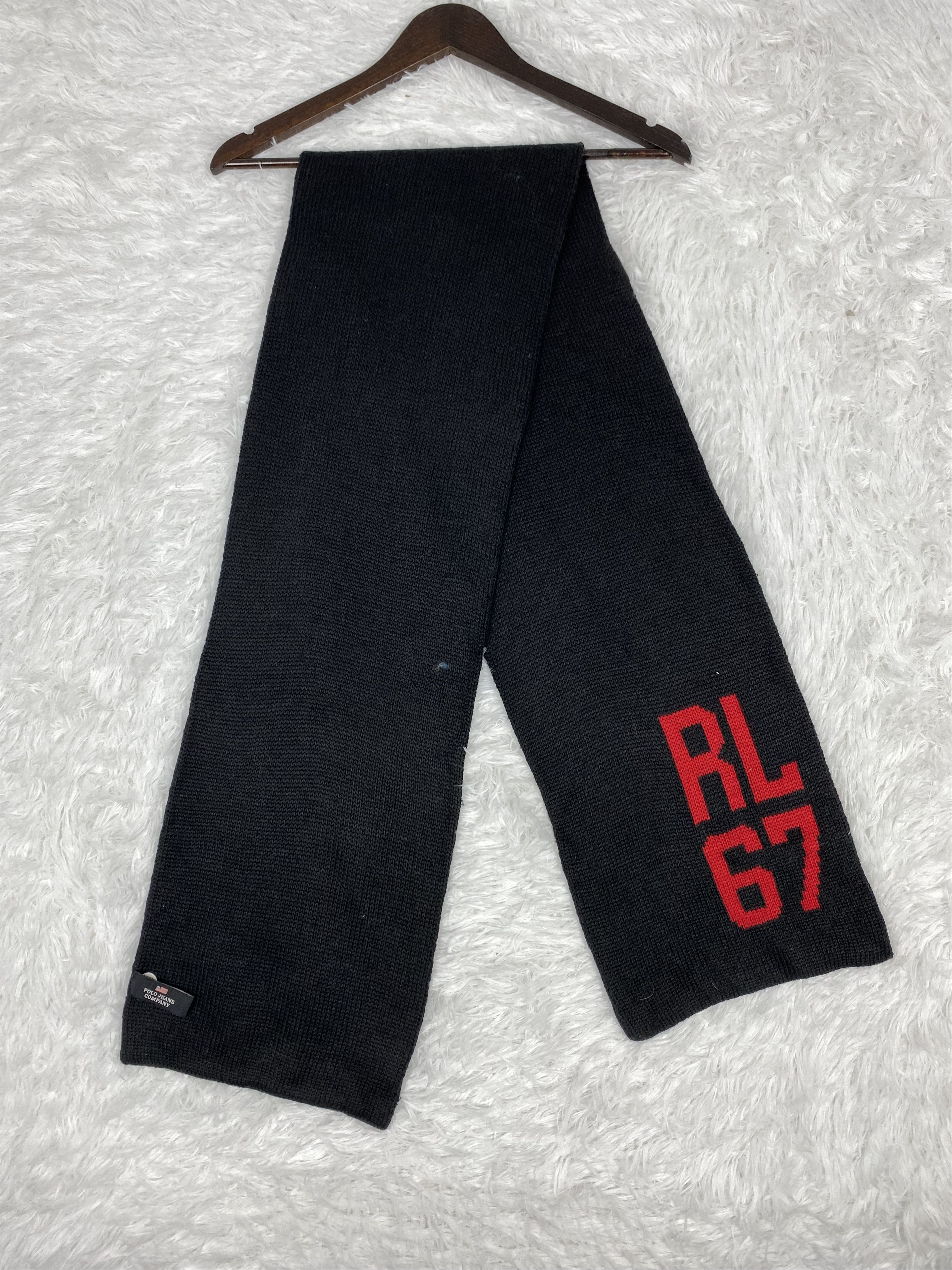 Polo Ralph Lauren Vintage Polo Ralph Lauren Scarf / Muffler Neckwear PM0102 Size ONE SIZE - 1 Thumbnail