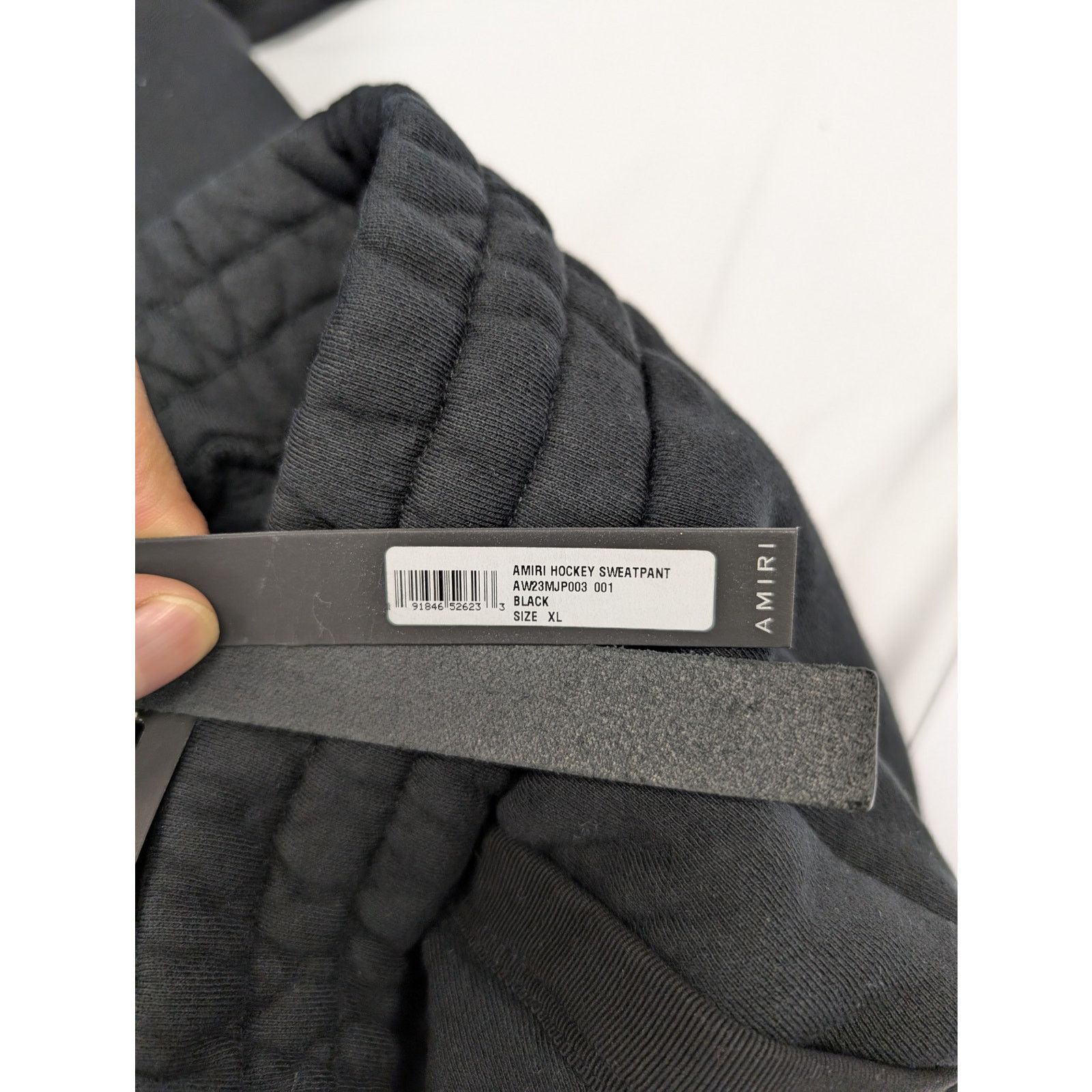 Amiri o1rshd1 Hockey Sweatpant / Joggers in Black Size US 36 / EU 52 - 12 Thumbnail