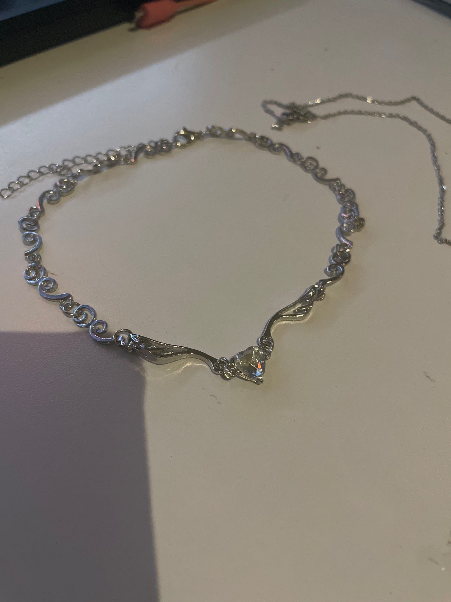 Vintage Irregular Choker Chain Necklace Size ONE SIZE - 6 Thumbnail