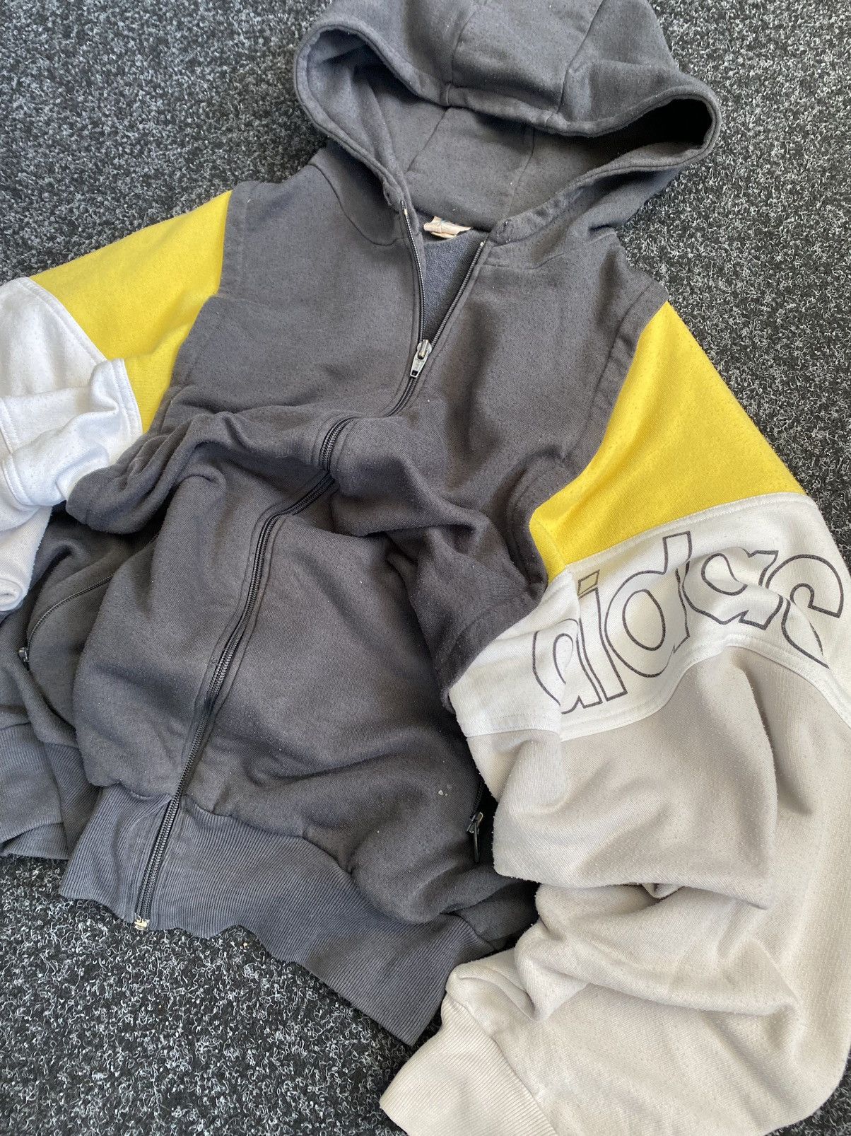 Adidas × Vintage 80s🔥Adidas Oversized Relaxed Zip Up Hoodie VNTG mens rare Size US M / EU 48-50 / 2 - 2 Thumbnail