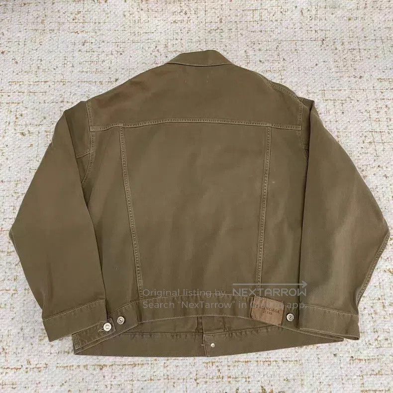 Balenciaga Balenciaga Tiger Year Limited Embroidered Letter Denim Jac Size US XS / EU 42 / 0 - 2 Thumbnail