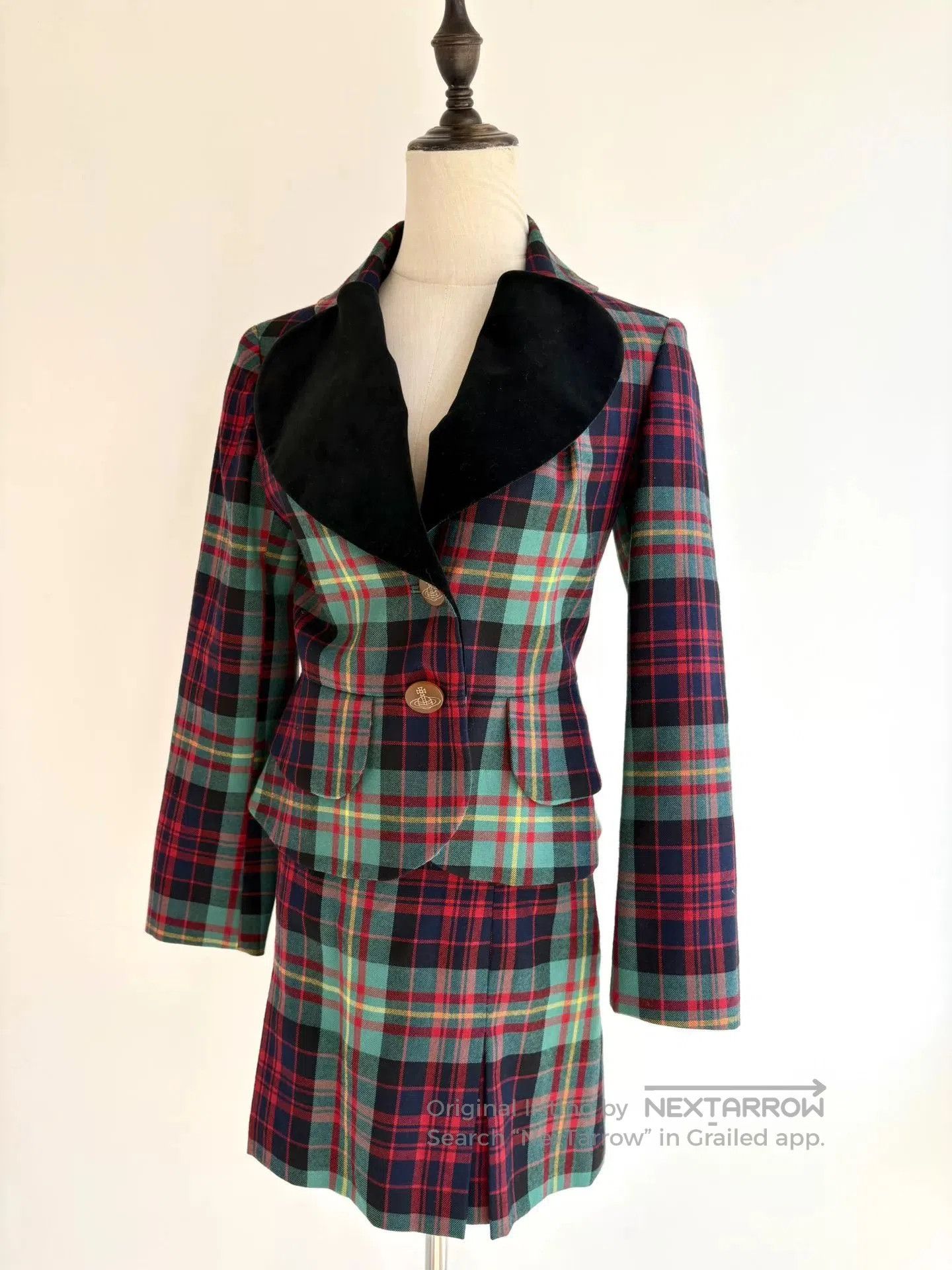 Vivienne Westwood vivienne westwood colorful plaid suit set. Size M / US 6-8 / IT 42-44 - 2 Thumbnail