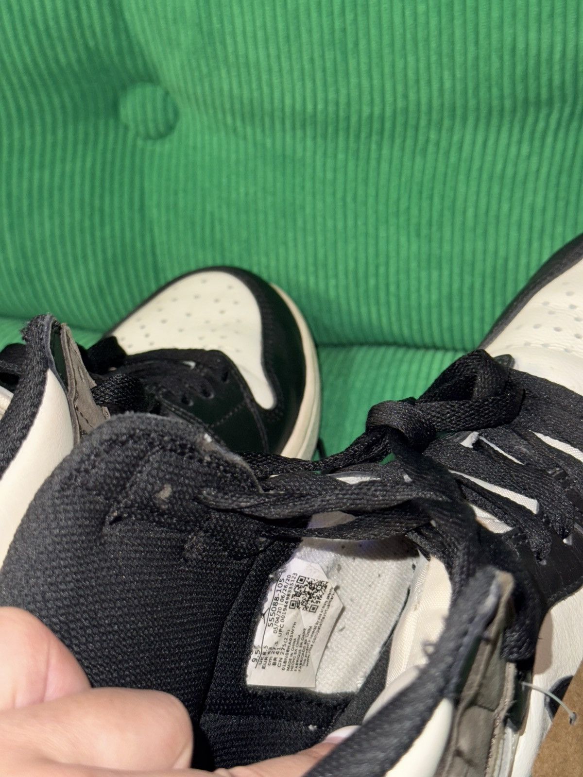 Nike 📍Rare📍Nike Air Jordan 1 High "Mocha" Shoes Size US 9.5 / EU 42-43 - 15 Thumbnail