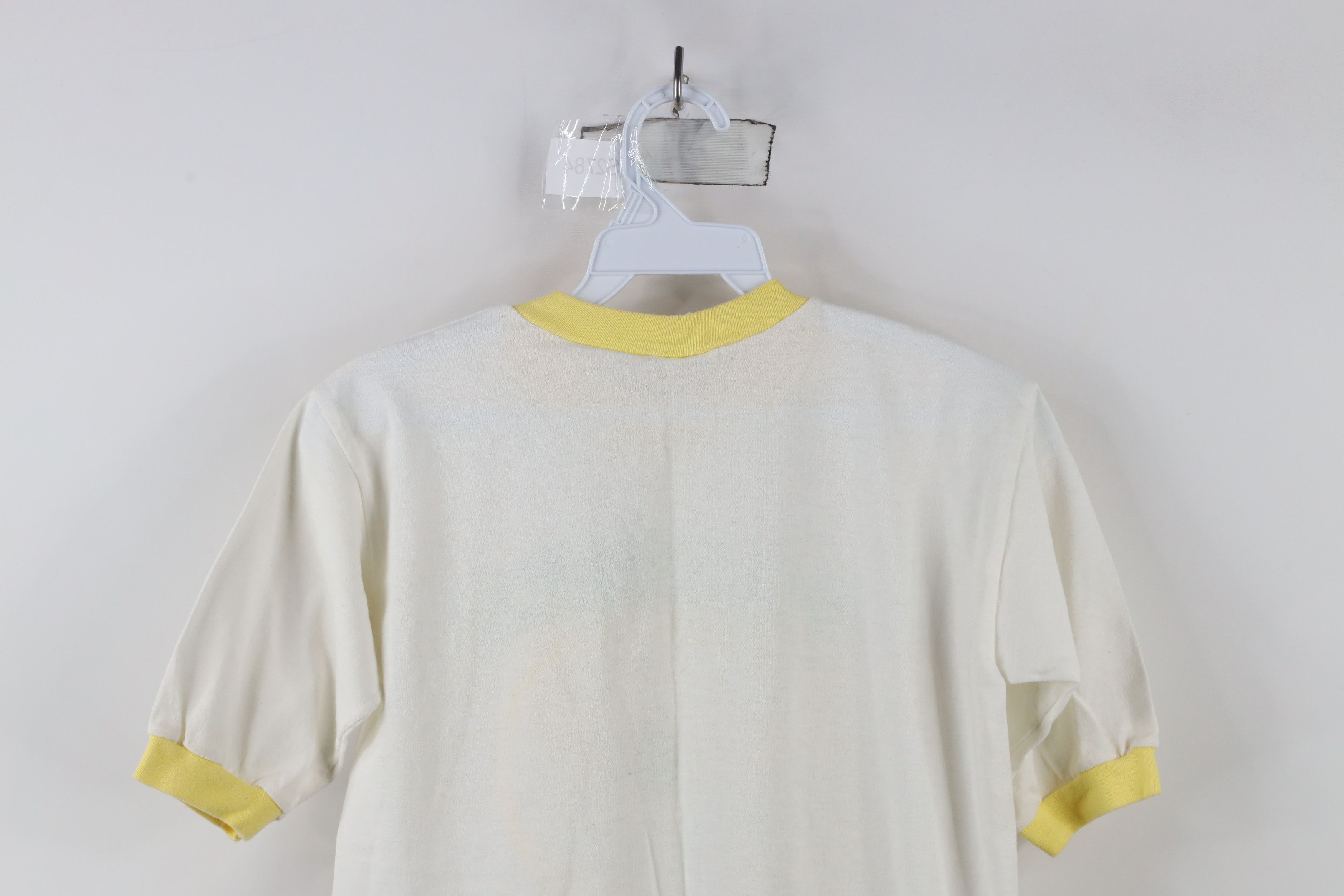 Vintage Vintage 70s 80s Streetwear Daisies Flower Ringer T-Shirt USA Size S / US 4 / IT 40 - 11 Thumbnail