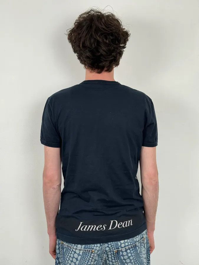 Dolce & Gabbana 2000s Dolce & Gabbana James Dean Navy T-Shirt Size US M / EU 48-50 / 2 - 3 Thumbnail
