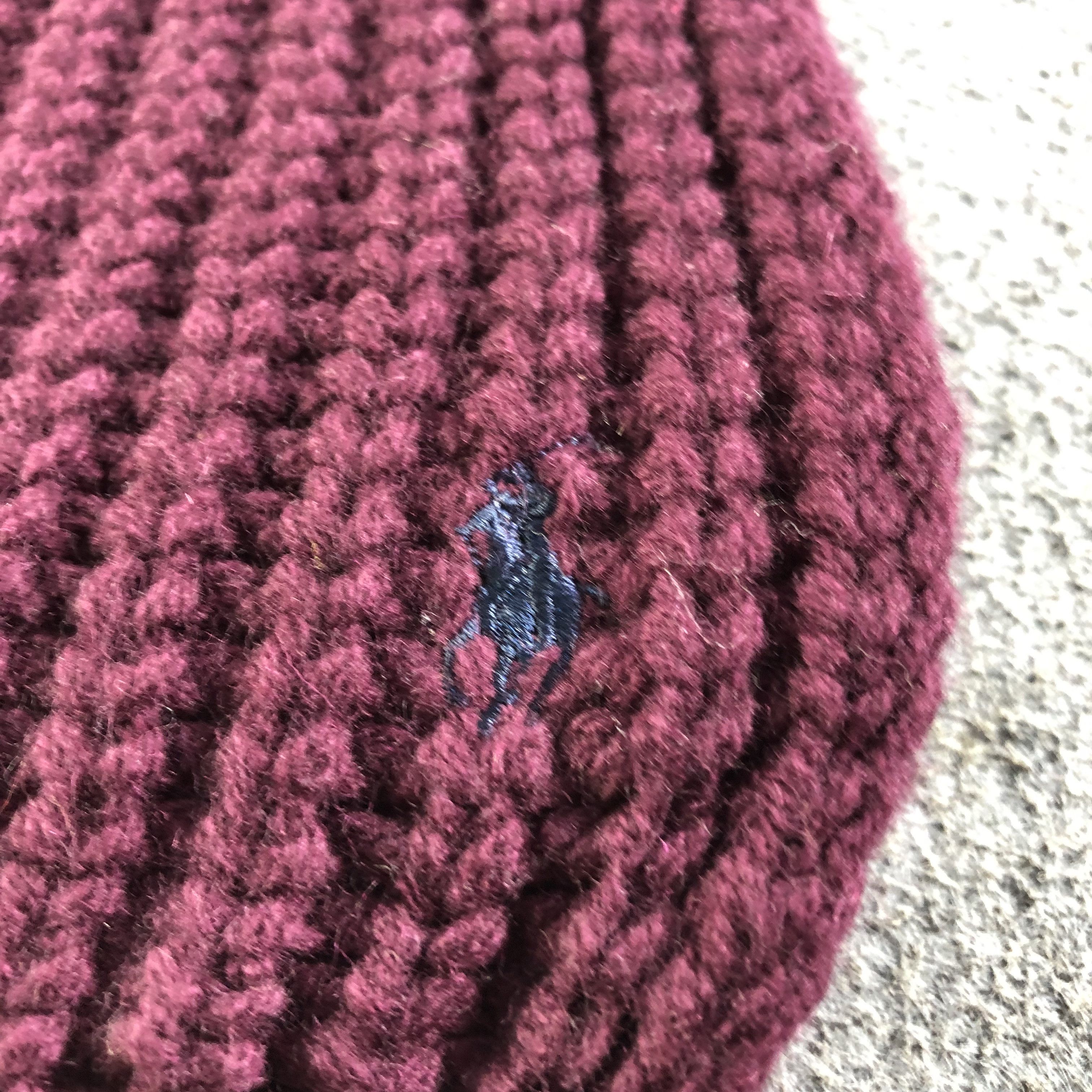 Polo Ralph Lauren Polo Ralph Lauren Knit Wool Scarf Muffler V1856 Size ONE SIZE - 4 Thumbnail