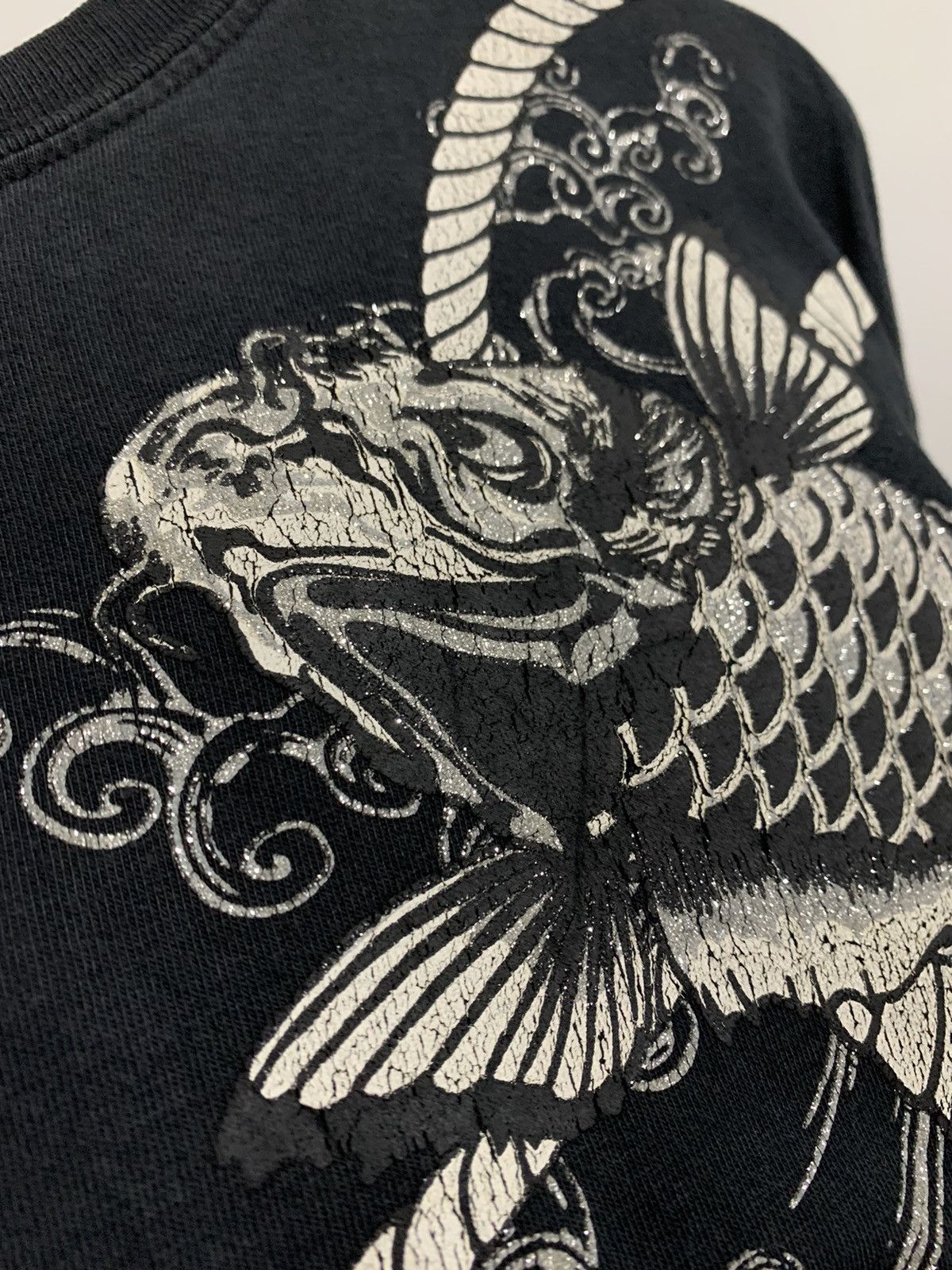 Japanese Brand Sukajan Carp Koi Shirt Size US L / EU 52-54 / 3 - 5 Thumbnail