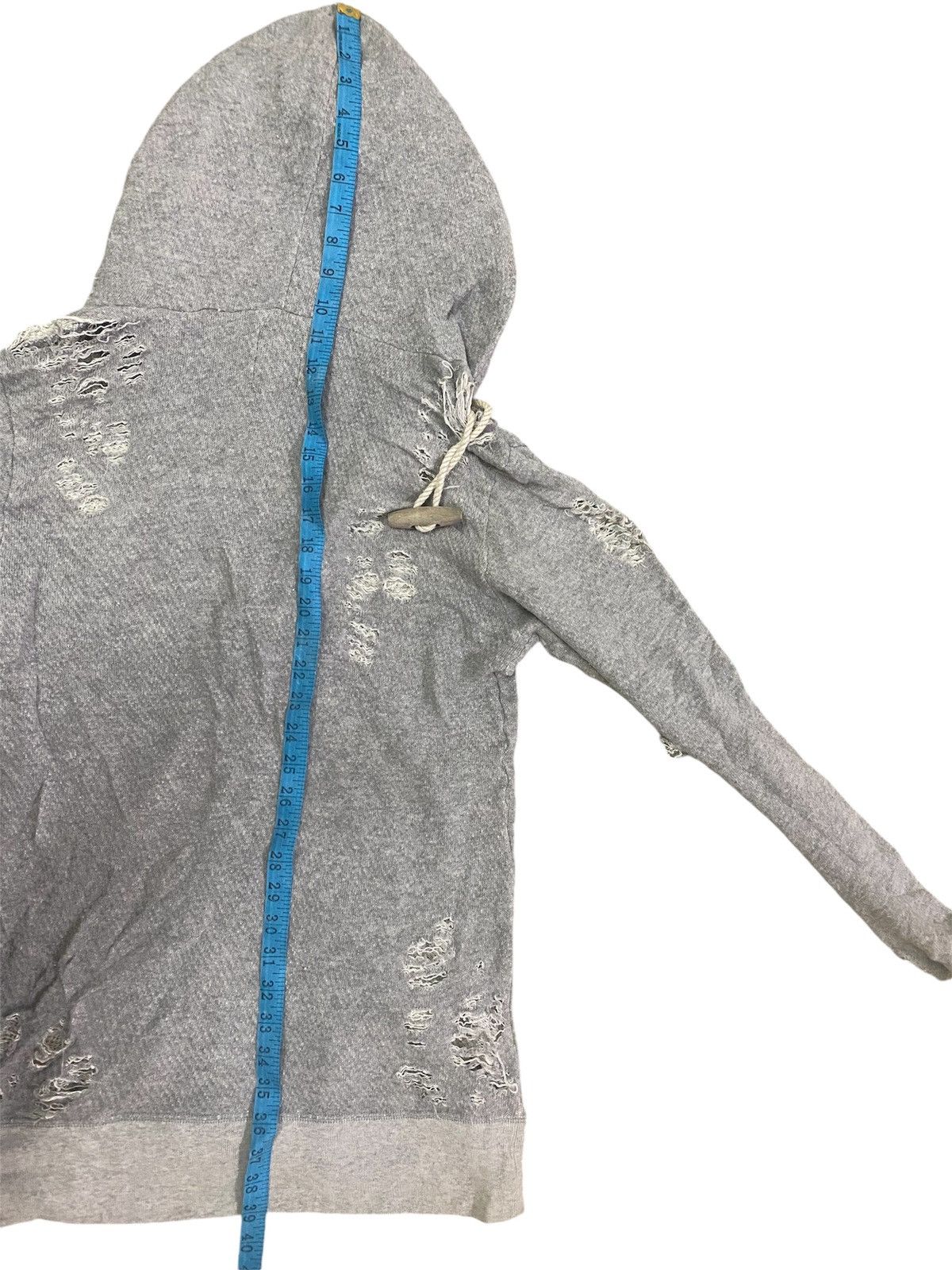 Maison MIHARA YASUHIRO FW16 Miharayasuhiro Distressed Punk Hoodies Size US M / EU 48-50 / 2 - 19 Thumbnail