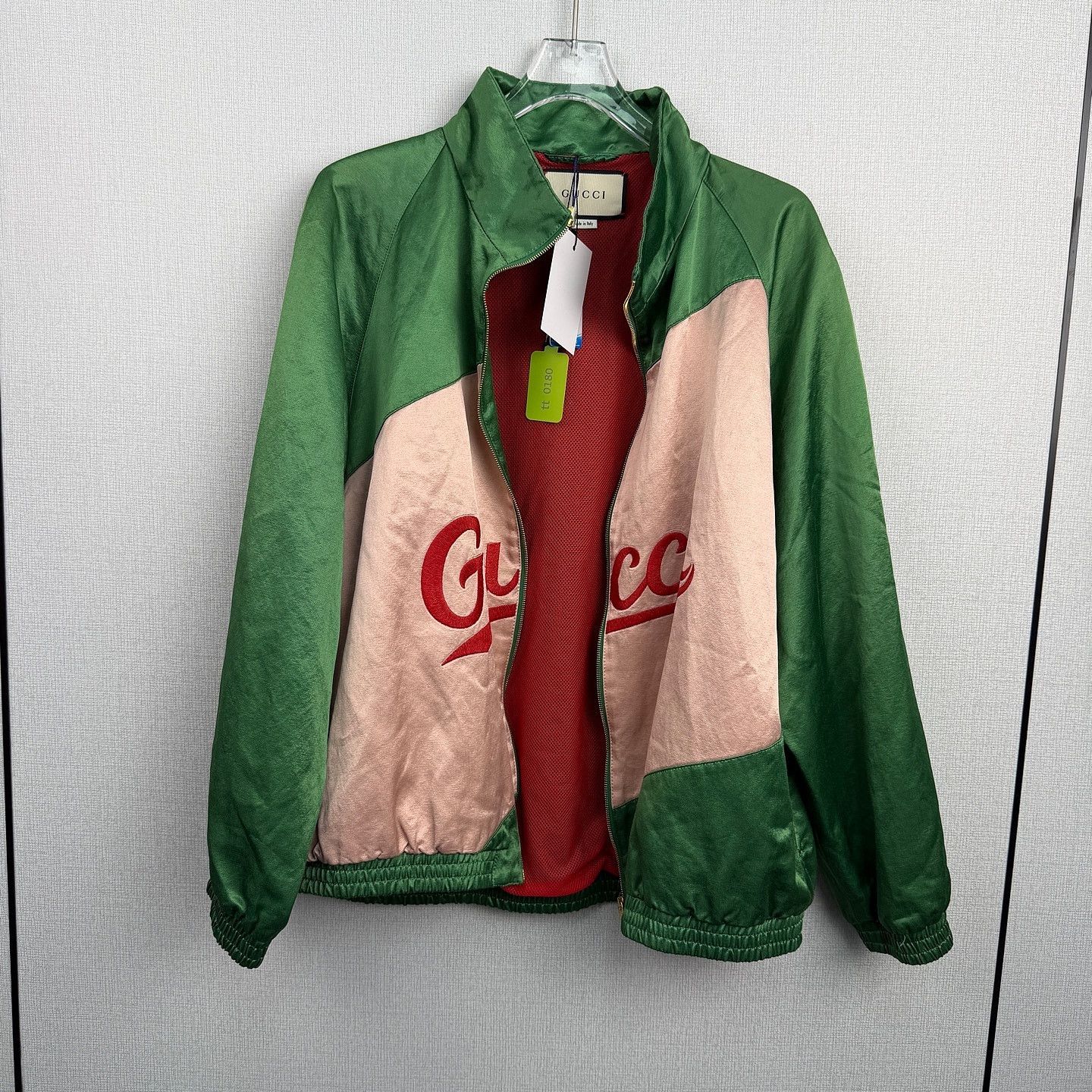 Gucci Logo Colorblock Jacket Size 50