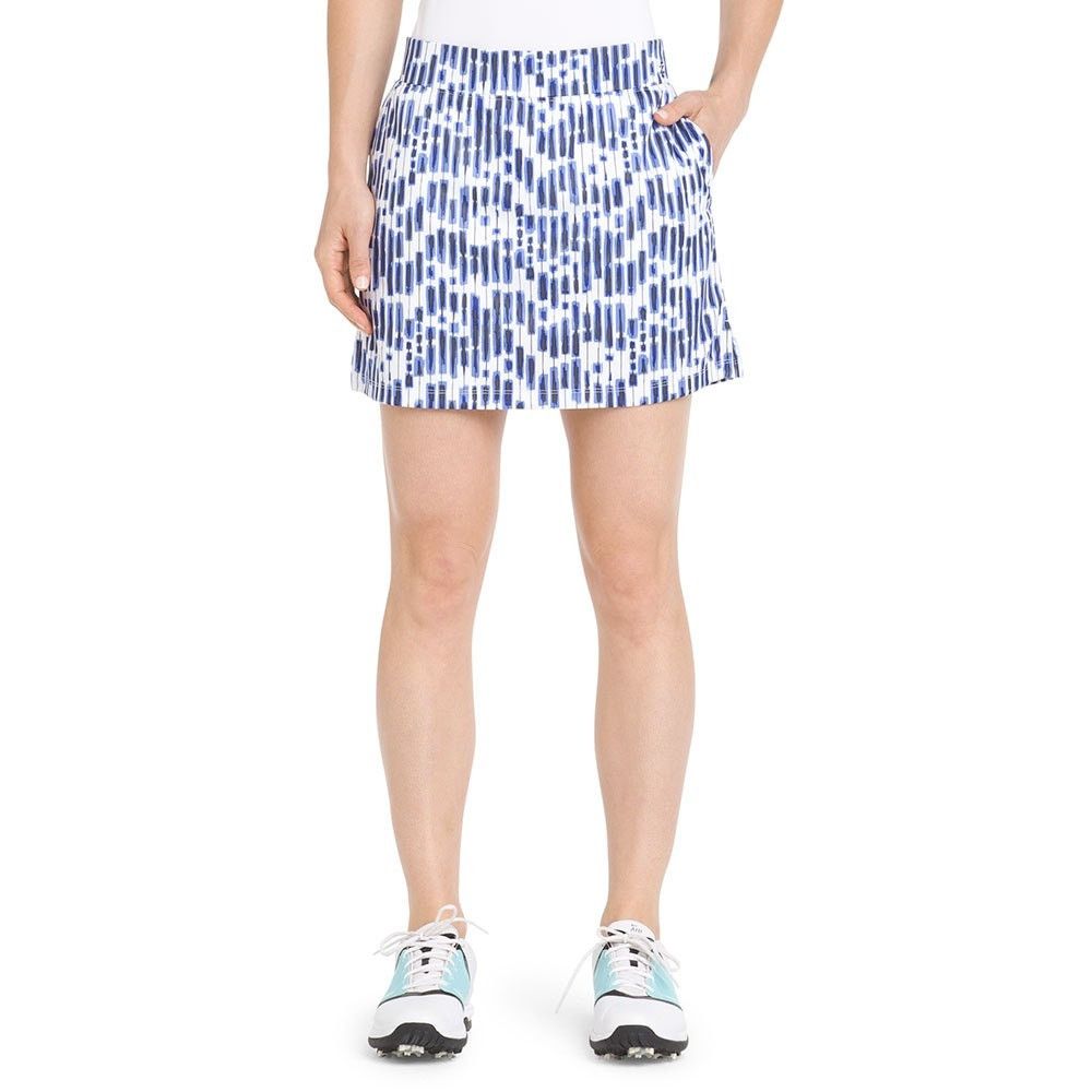Izod Izod Golf Printed Knit Skort Blue White Womens Medium Size 30" / US 8 / IT 44 - 1 Thumbnail