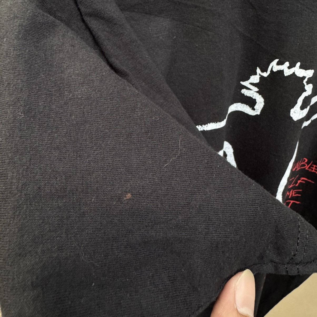 Other Vintage Killed in the line of duty jesus y2k tee Size US L / EU 52-54 / 3 - 4 Thumbnail