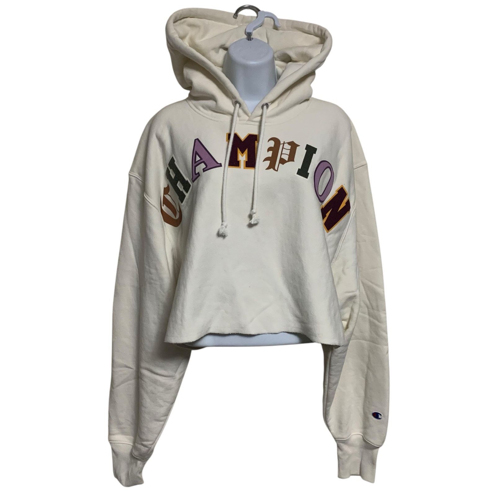 Champion Champion Life Reverse Weave Crop Hoodie Womens Size XL Size XL / US 12-14 / IT 48-50 - 2 Thumbnail