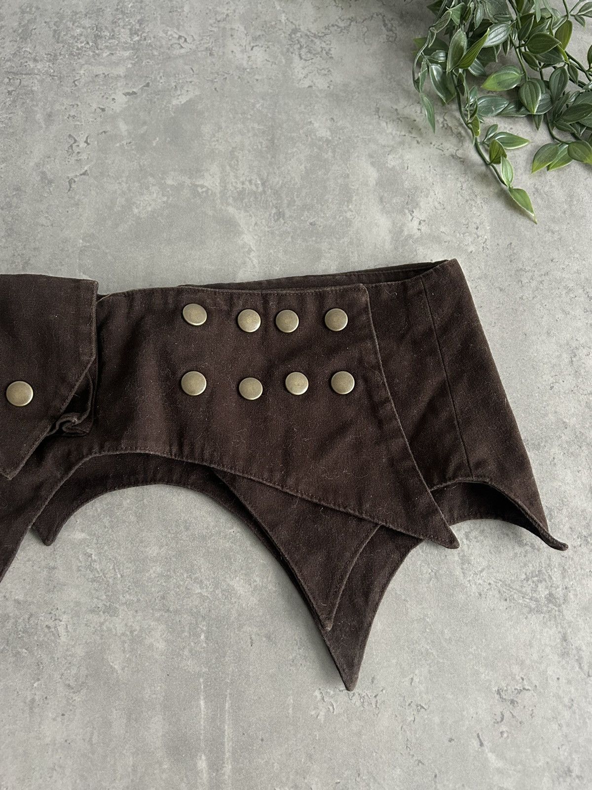 Handmade × Vintage Vintage Hand Made Avant Garde Belt with pockets Size ONE SIZE - 3 Thumbnail