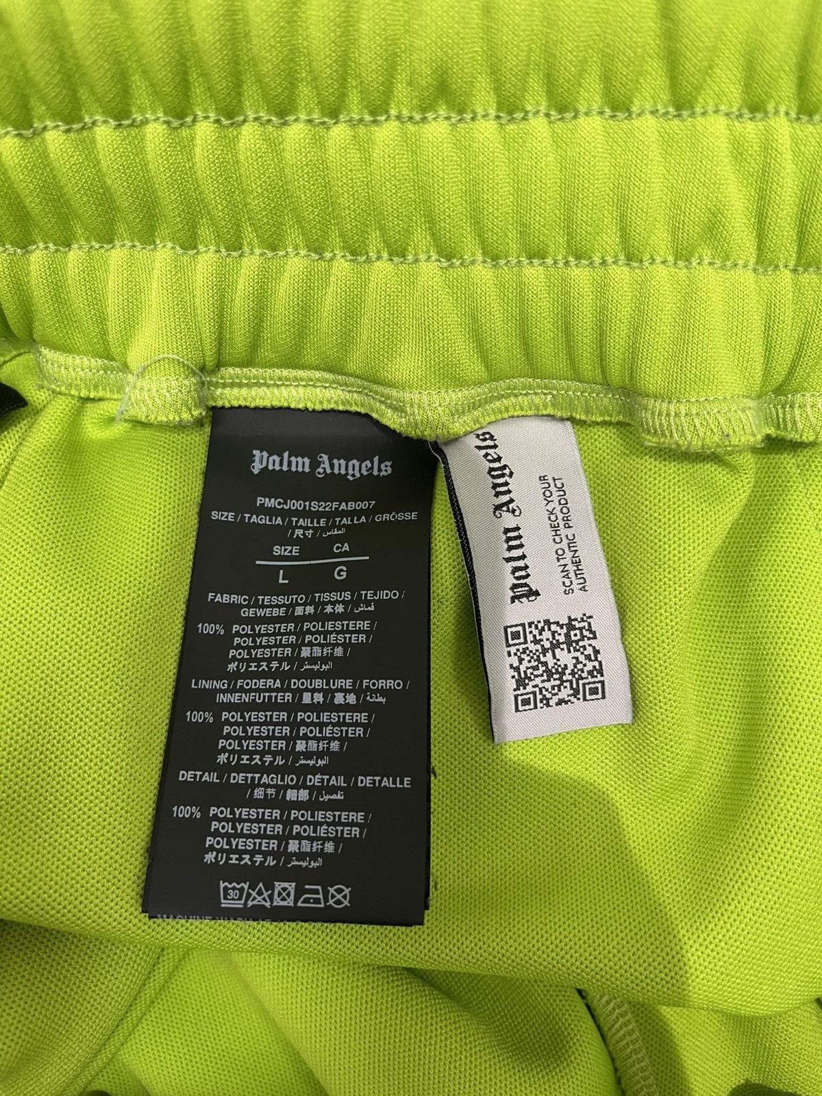 Palm Angels Palm Angels Classic Track Pants Green Size US 34 / EU 50 - 5 Thumbnail