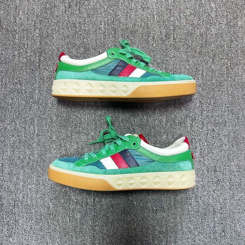 Gucci Gucci Color Block Low Top Casual Sneakers Size US 8 / EU 41 - 3 Thumbnail