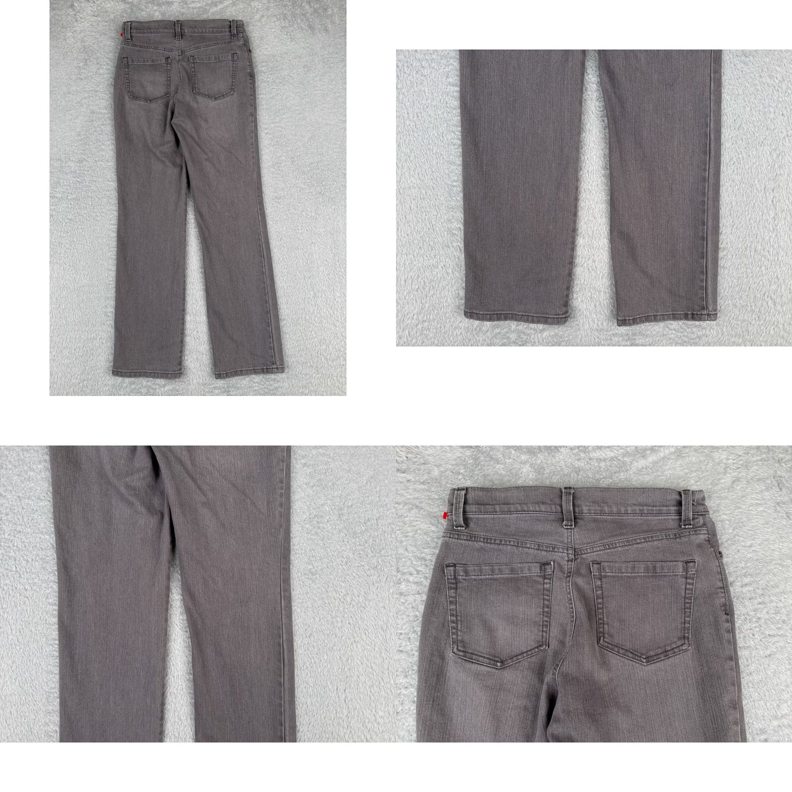 Gloria Vanderbilt Gloria Vanderbilt Jeans Womens 4P Gray Denim Amanda Cotton Blend 26x28 Size 27" / US 4 / IT 40 - 9 Thumbnail