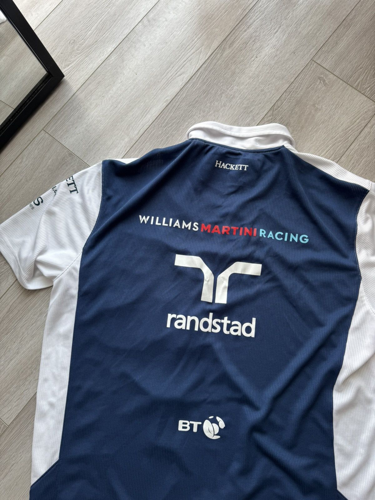 Hackett Hackett Mercedes Williams Martini Racing Polo Shirt Size US XL / EU 56 / 4 - 8 Thumbnail