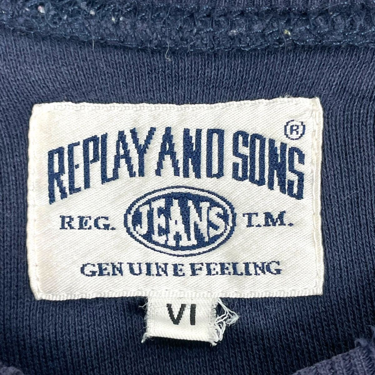 Replay Vintage Replay And Sons Sweatshirt Crewneck Patches Sweater Size US S / EU 44-46 / 1 - 9 Thumbnail
