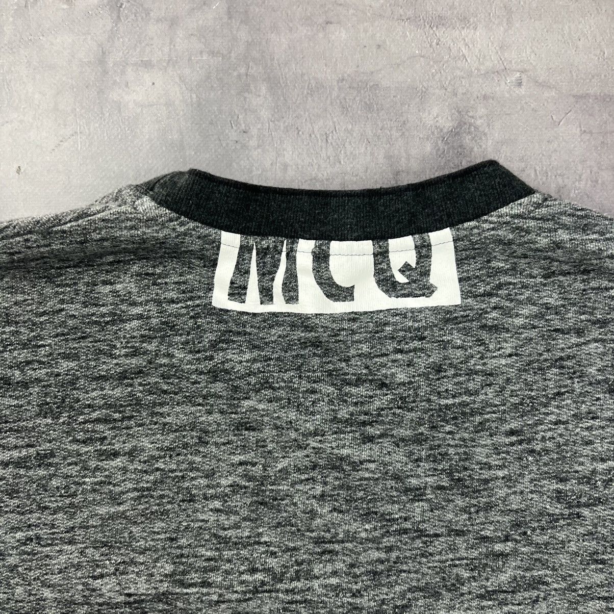 Alexander McQueen Rare! Alexander McQueen MCQ Sweatshirt Gray Size US M / EU 48-50 / 2 - 24 Thumbnail