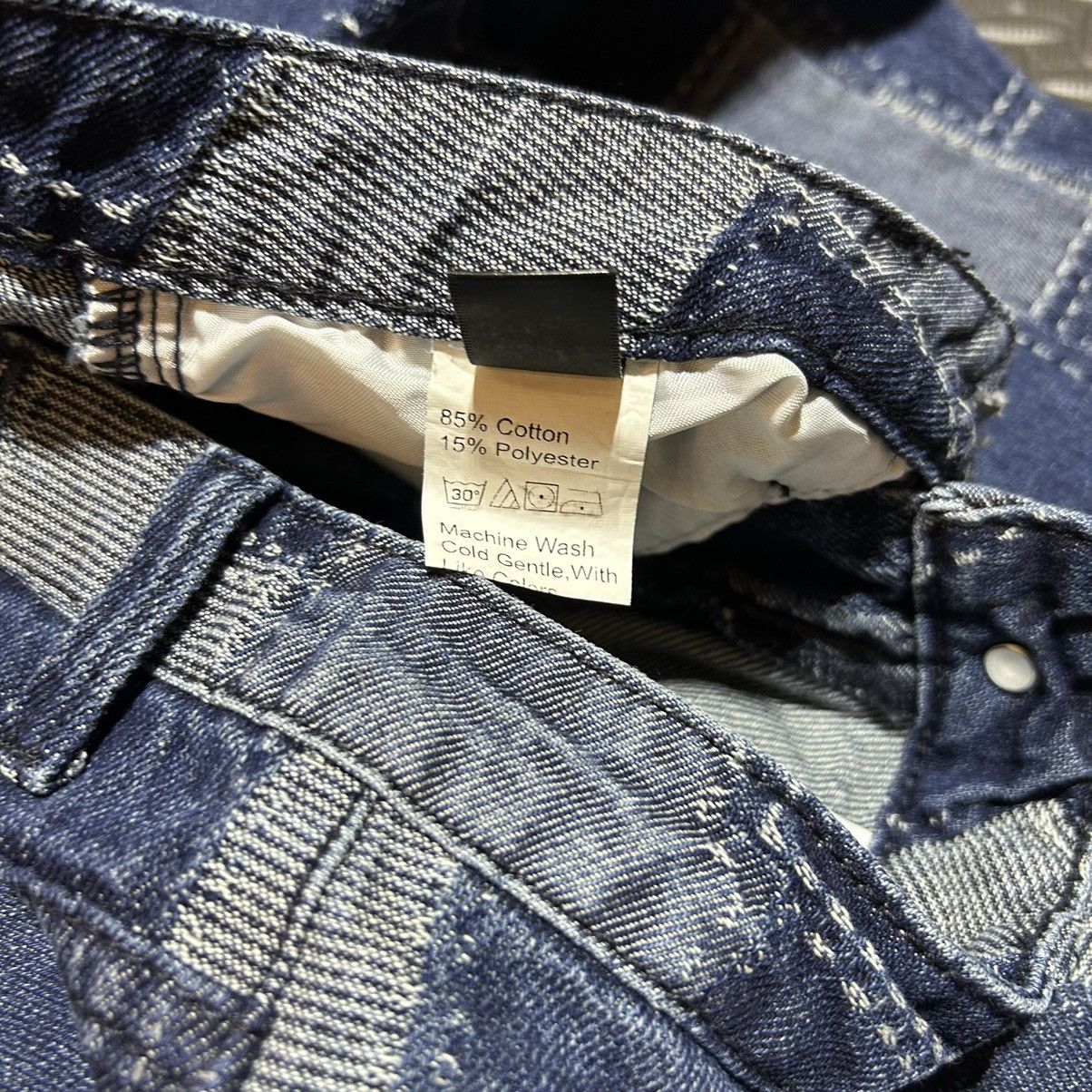 Shein Shein Jeans Patchwork Womens Size Small High Rise Denim Size 26" / US 2 / IT 38 - 9 Thumbnail