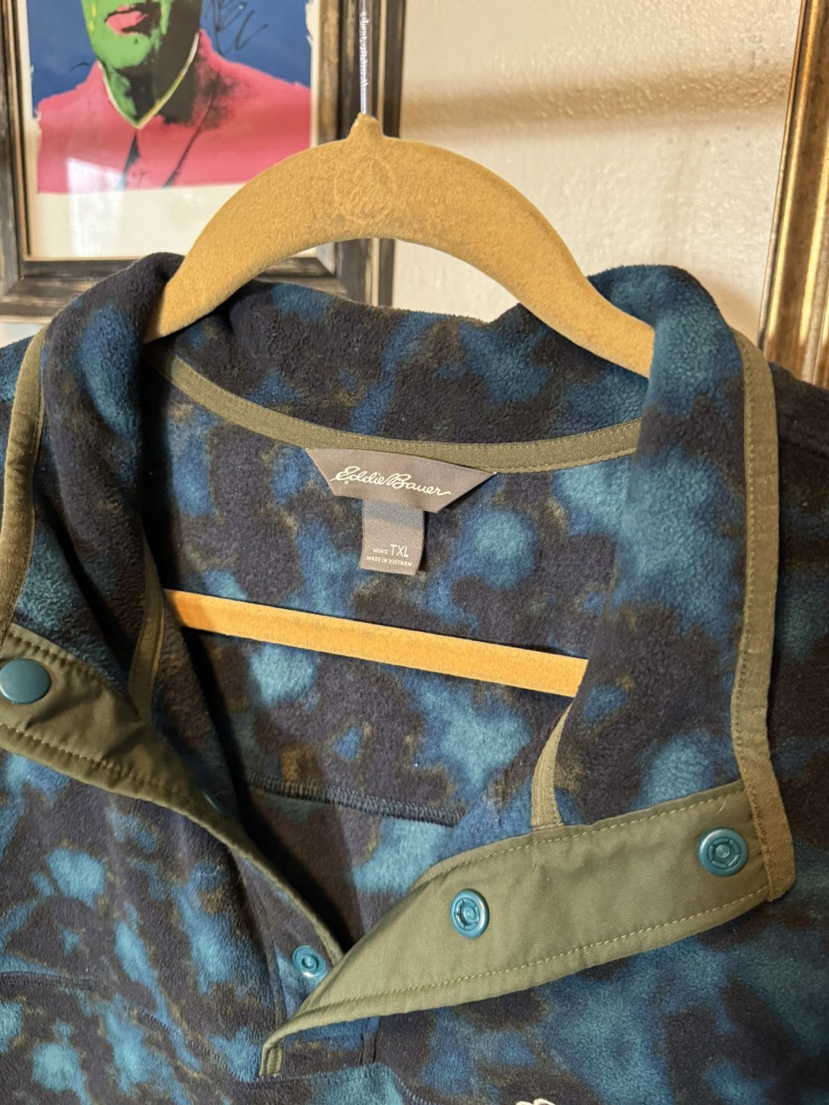 Eddie Bauer Eddie Bauer T Snap Printed Fleece Size US XL / EU 56 / 4 - 4 Thumbnail