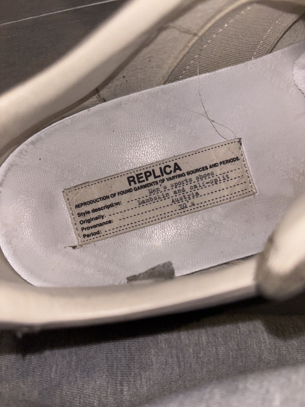 Maison Margiela Maison margiela dark grey paint splatter Size US 9 / EU 42 - 10 Thumbnail