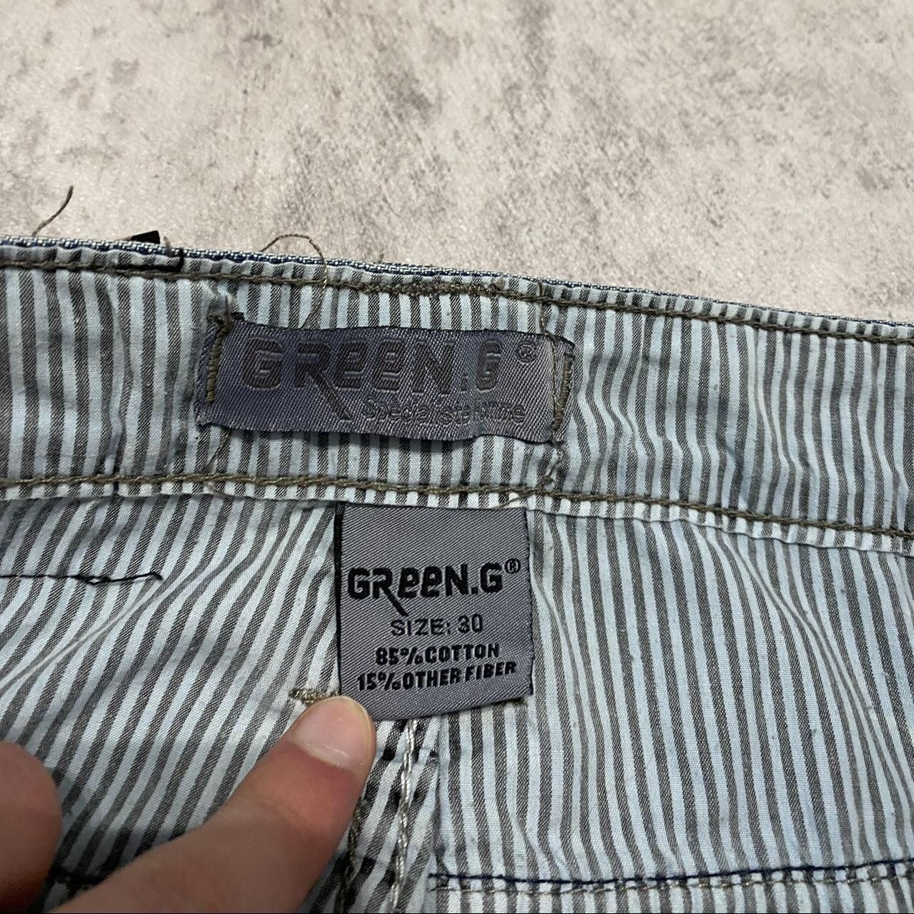 Other Blue and white embroidered denim jeans #denim Rap Size US S / EU 44-46 / 1 - 5 Thumbnail