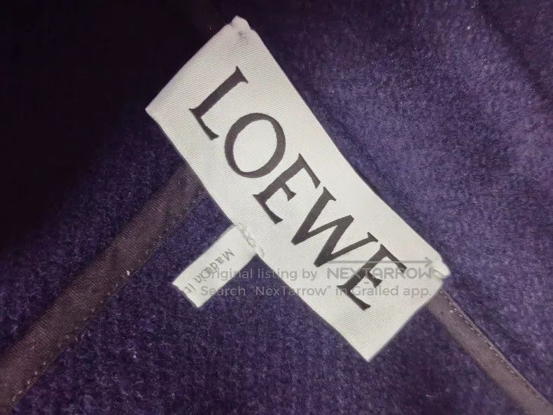 Loewe Loewe Navy Wool Coat Size US S / EU 44-46 / 1 - 5 Thumbnail