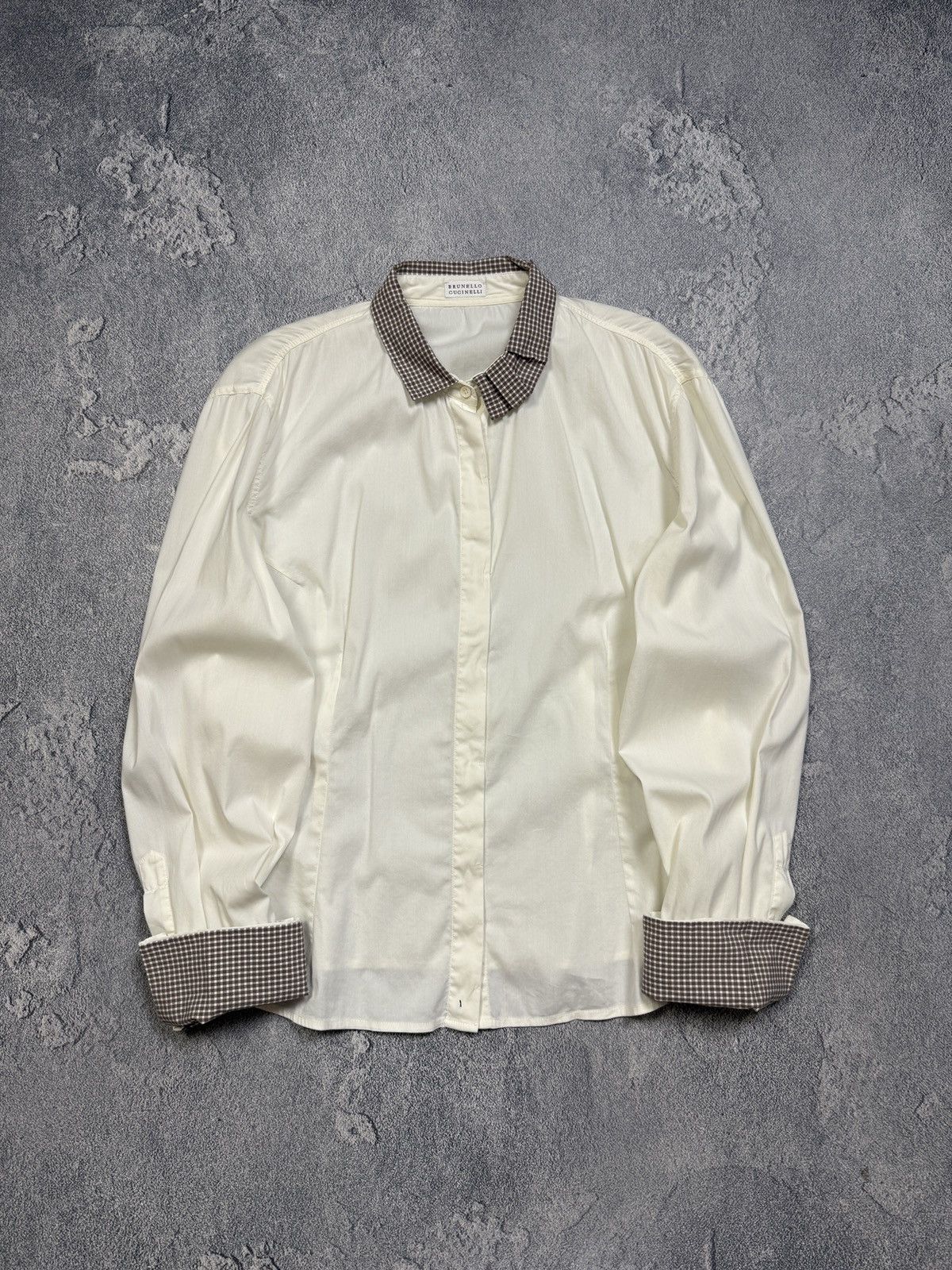 Brunello Cucinelli Brunello Cucinelli shirt Size L / US 10 / IT 46 - 1 Thumbnail