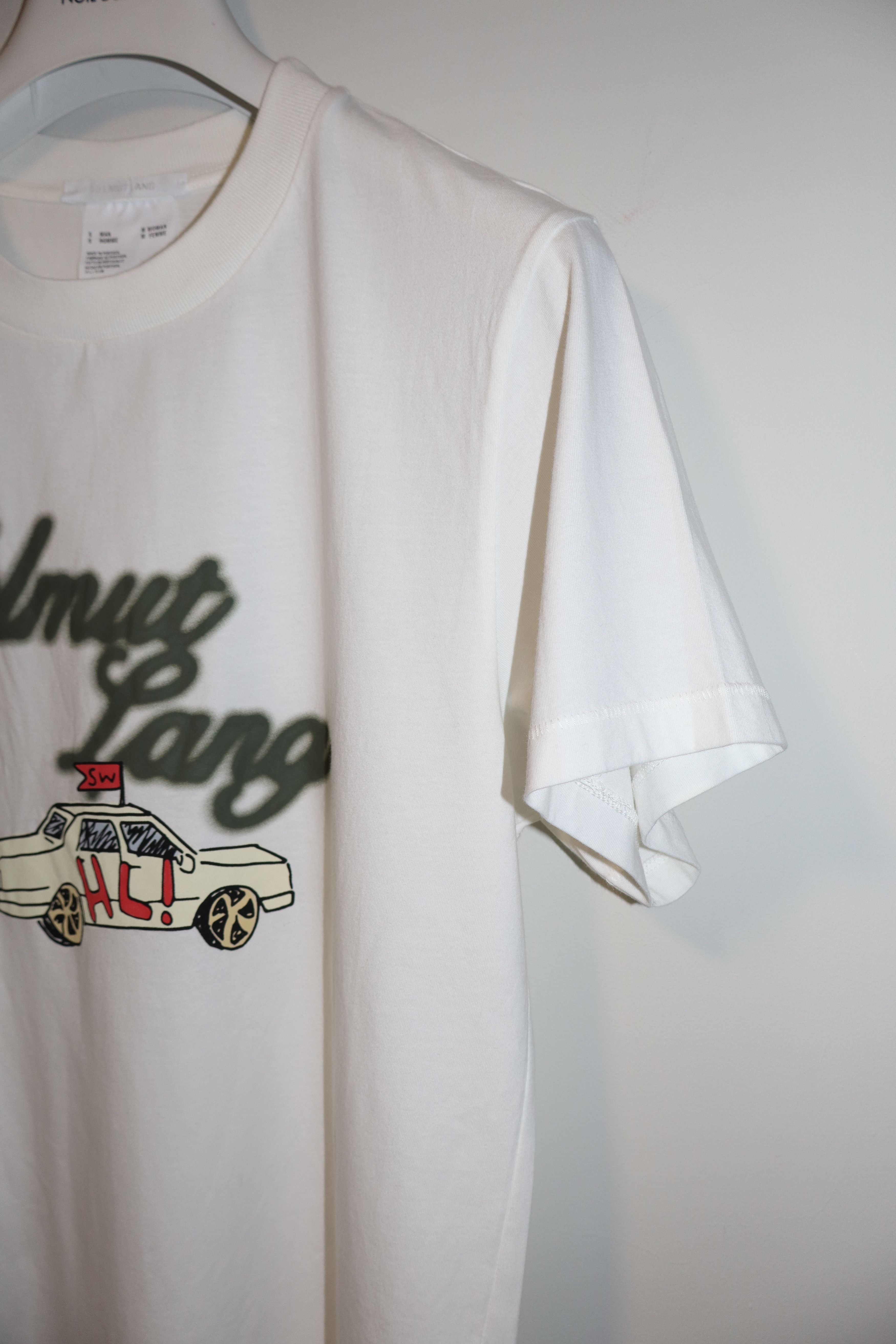 Helmut Lang Saintwoods Edition logo t-shirt Size US S / EU 44-46 / 1 - 5 Thumbnail